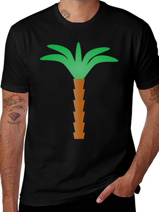 Palm Tree Graphic Tee - Island Vibes