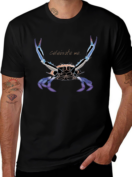 Celebrate Me Crab Graphic Tee