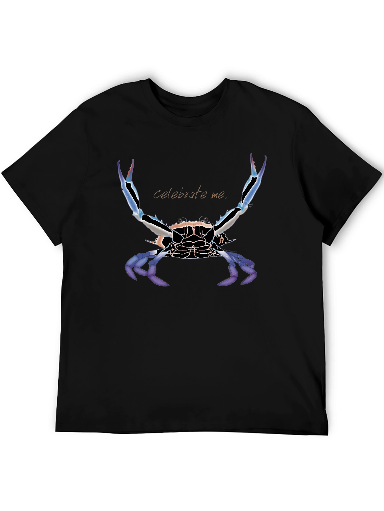 Celebrate Me Crab Graphic Tee