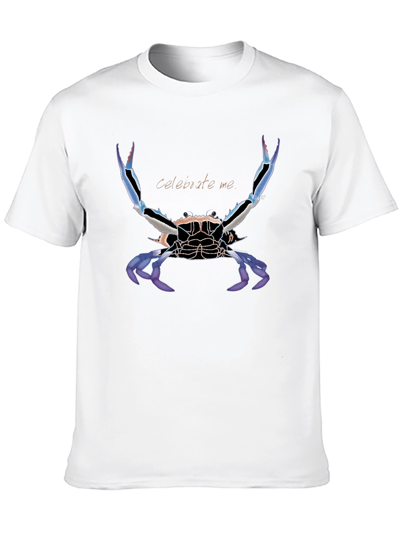 Celebrate Me Crab Graphic Tee