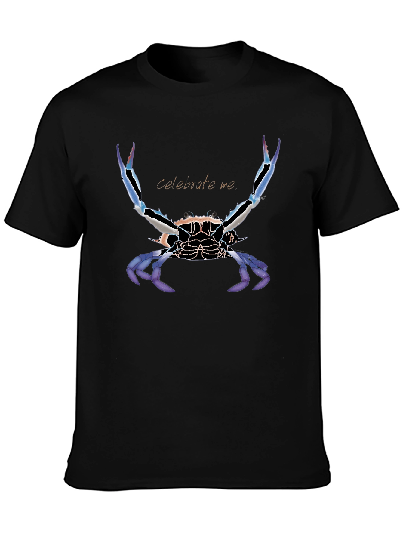 Celebrate Me Crab Graphic Tee