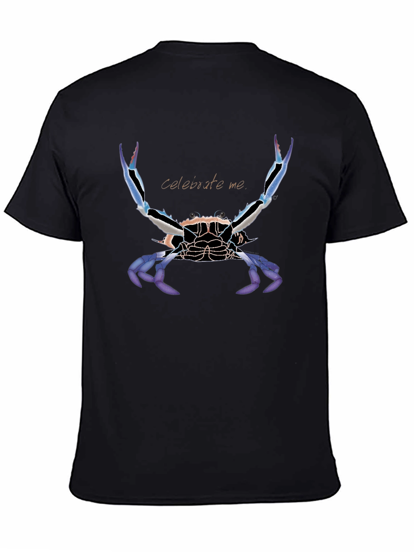 Celebrate Me Crab Graphic Tee