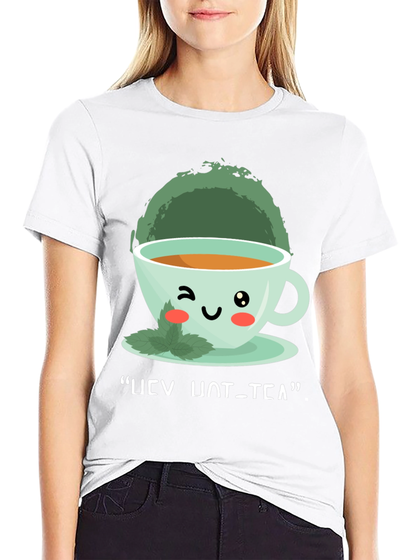Cute Kawaii Tea Shirt - You Want Tea?