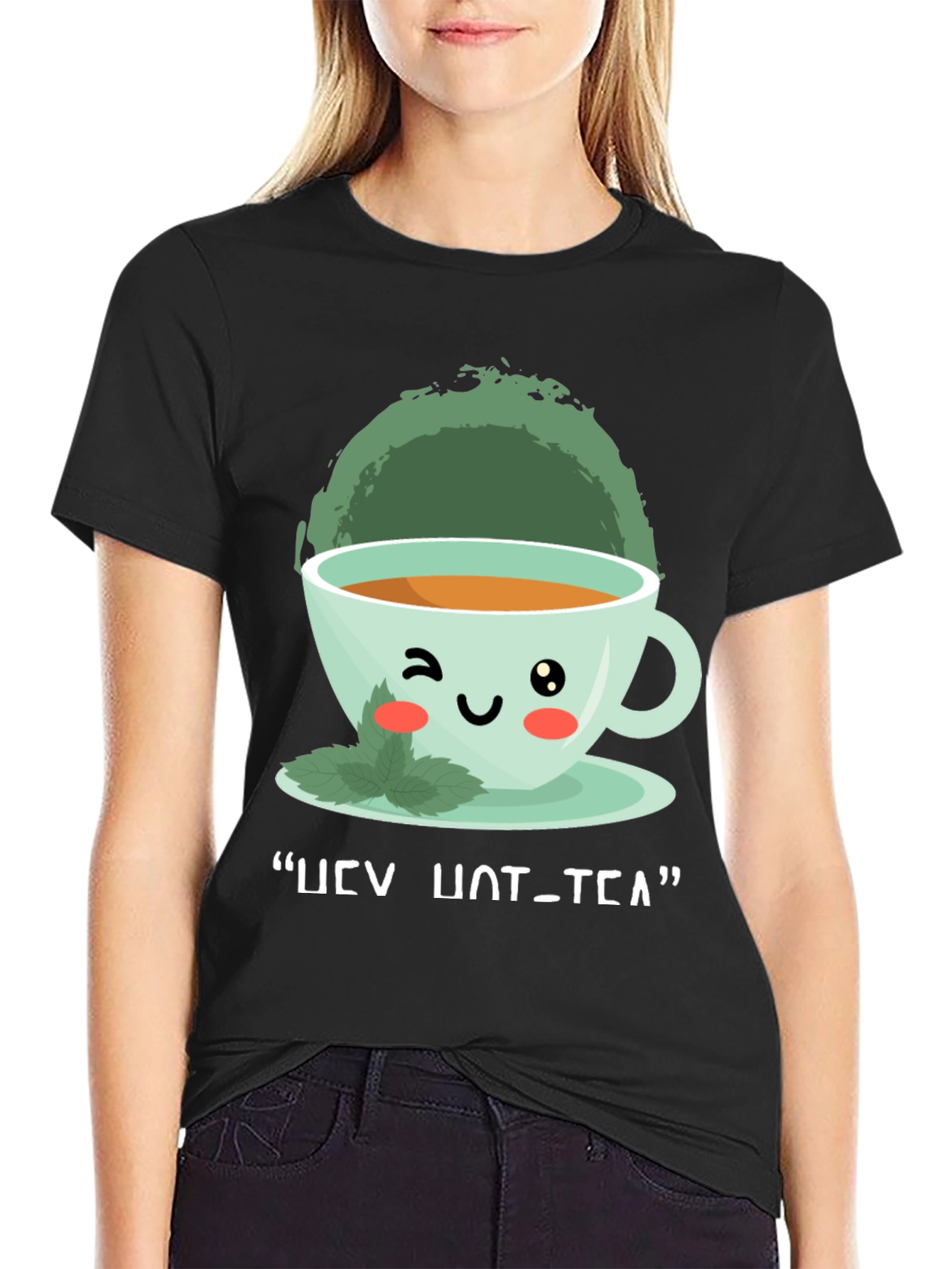 Cute Kawaii Tea Shirt - You Want Tea?