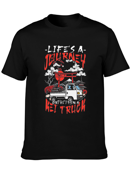 Lifes A Journey Kei Truck T-Shirt