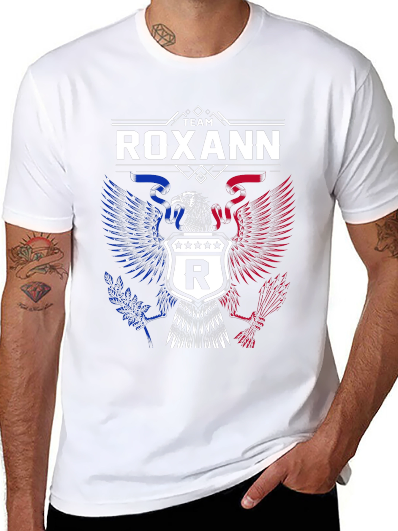 Team Roxann Patriotic Eagle T-Shirt