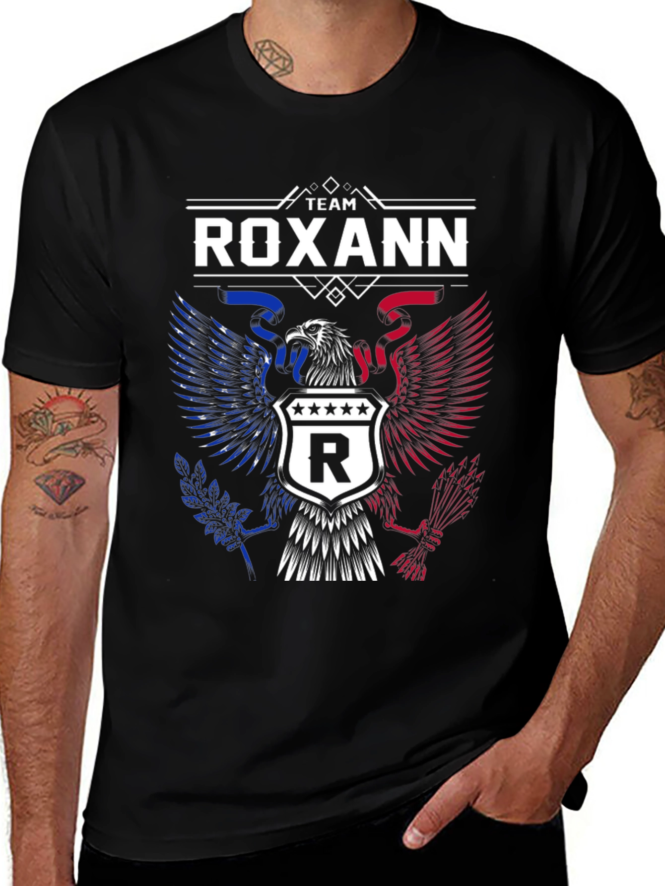 Team Roxann Patriotic Eagle T-Shirt