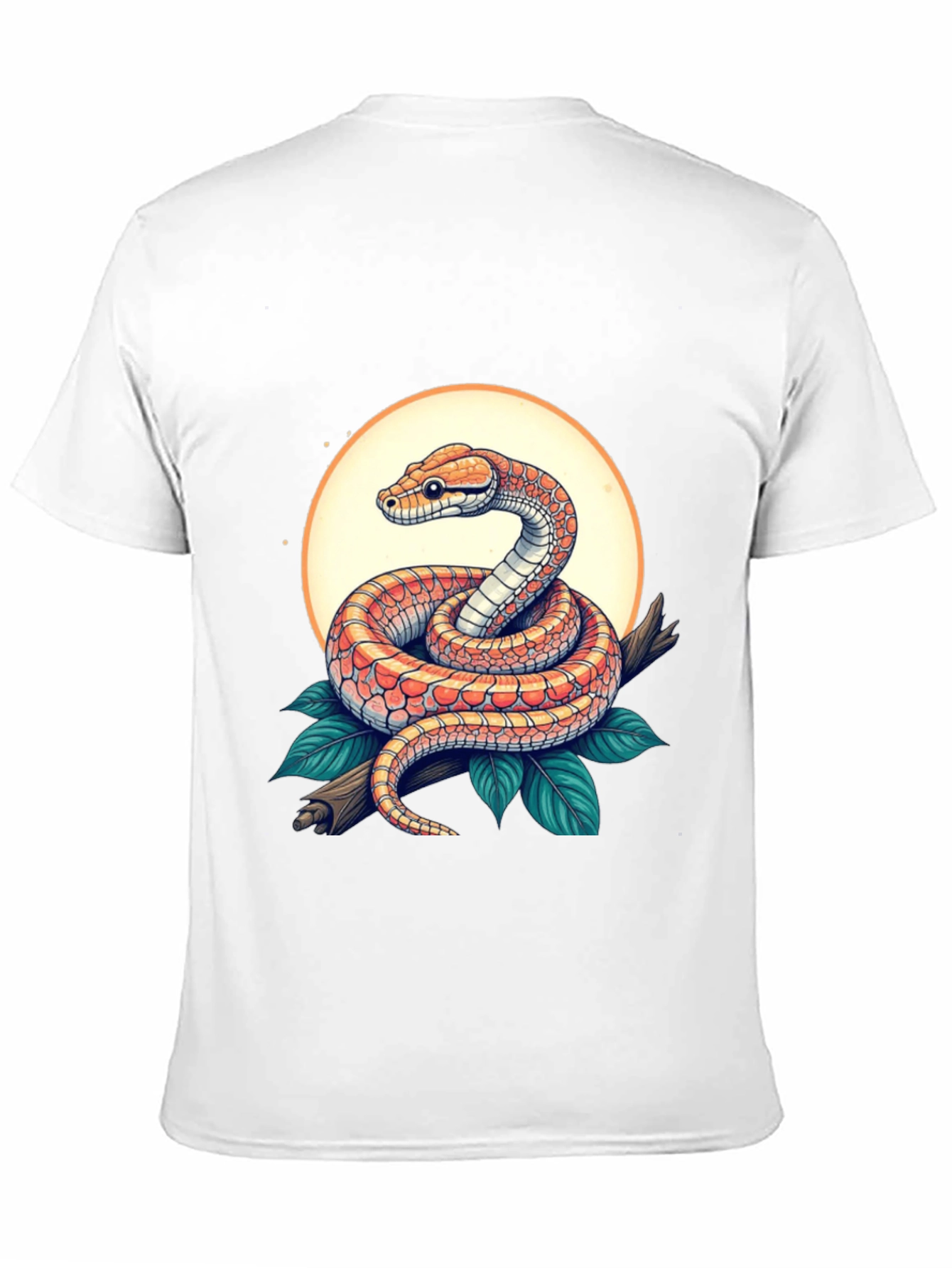 Snake Graphic Tee - Reptile Design