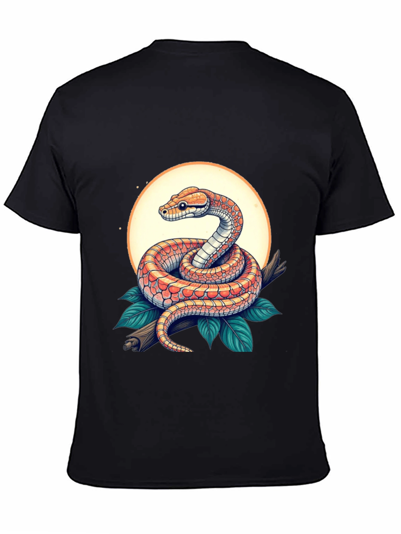 Snake Graphic Tee - Reptile Design