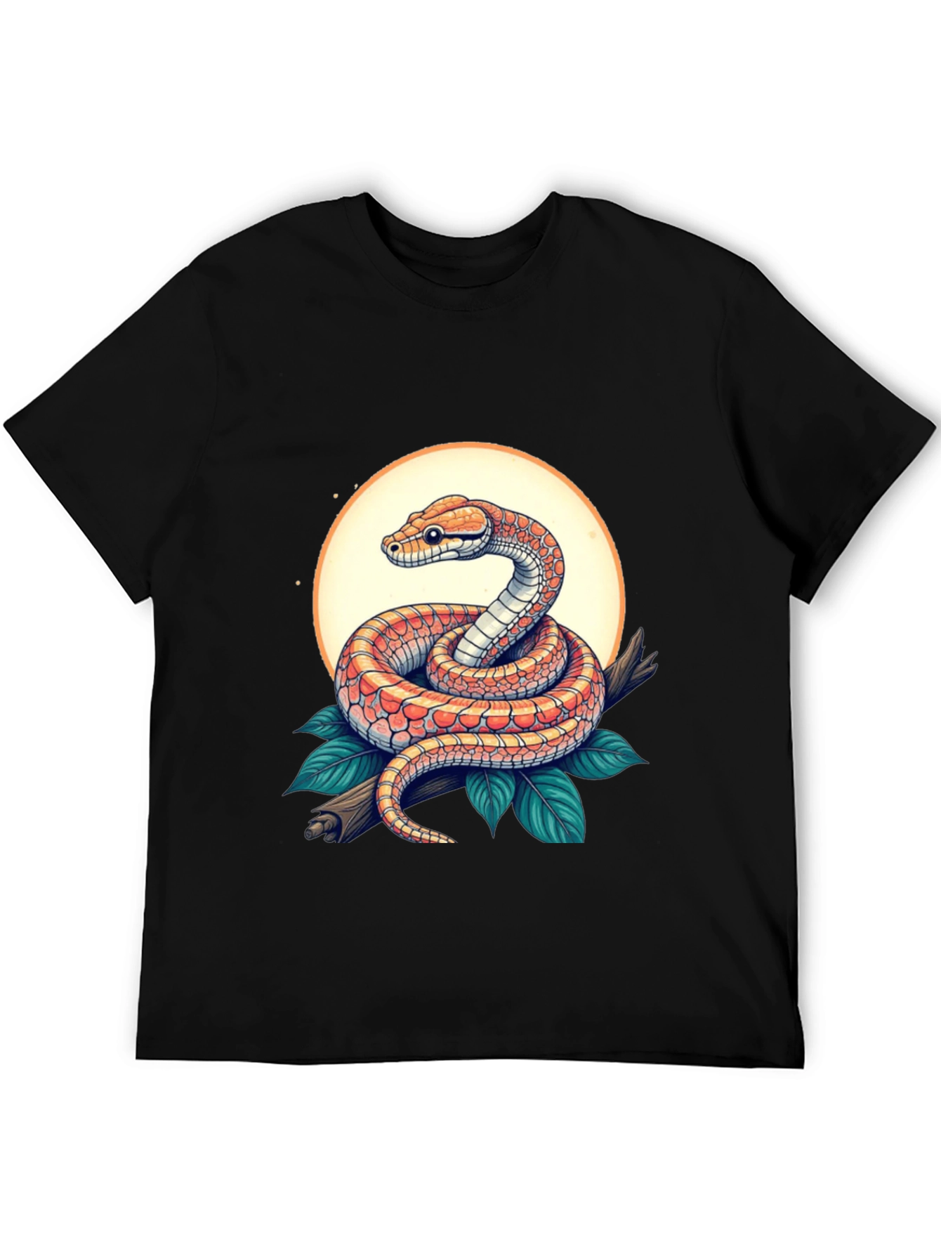 Snake Graphic Tee - Reptile Design