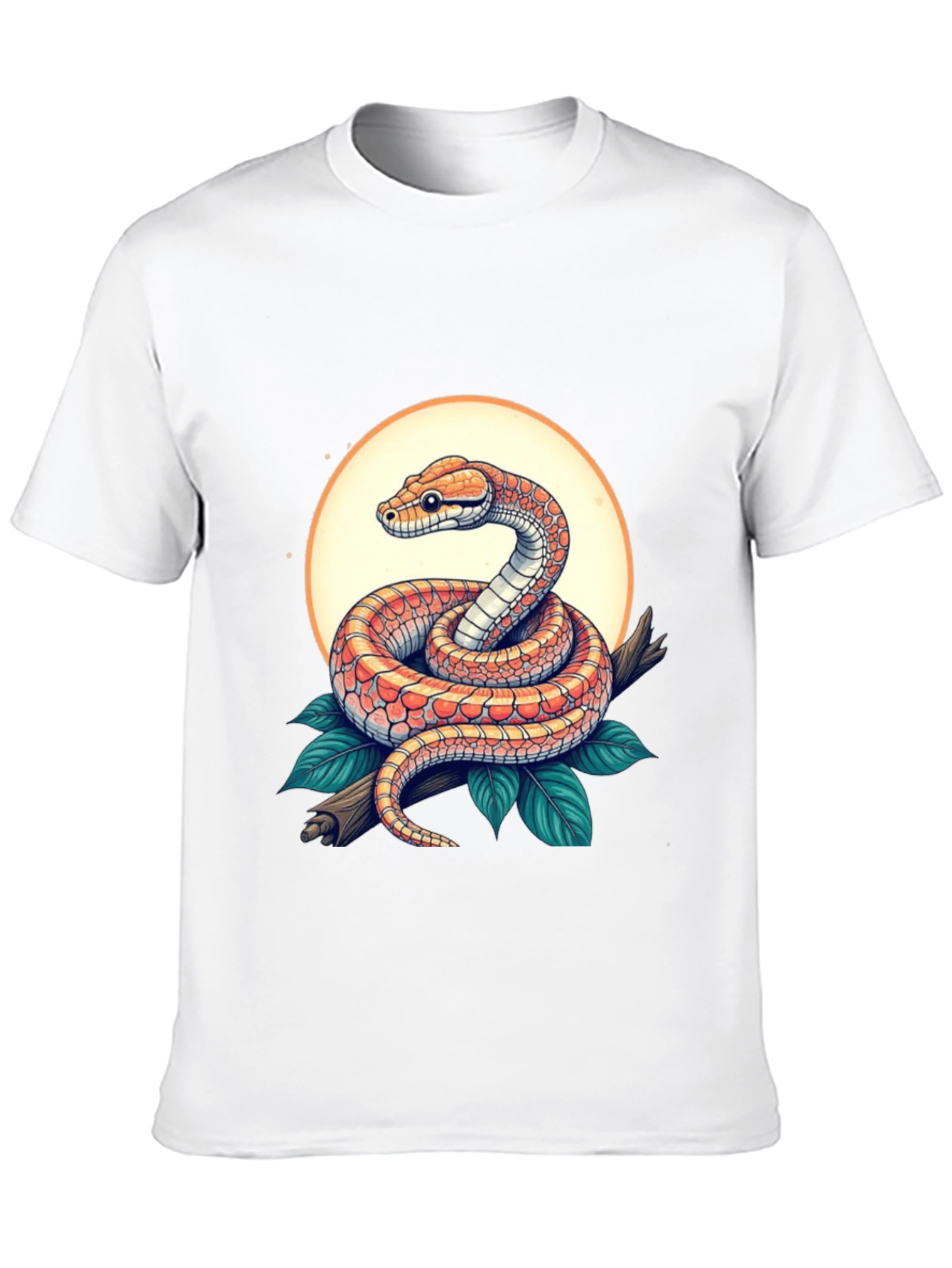 Snake Graphic Tee - Reptile Design