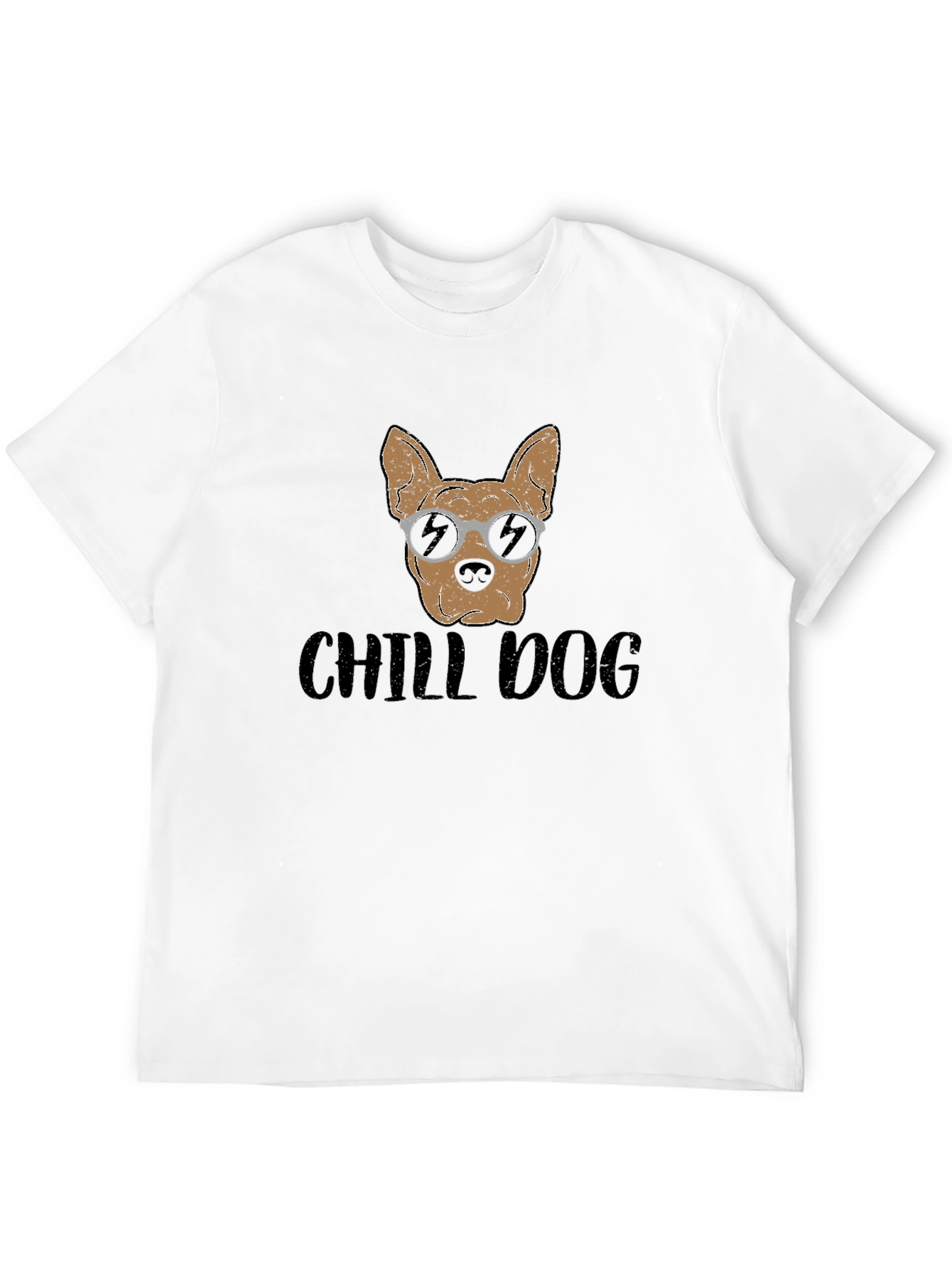 Chill Dog Graphic Tee - Relaxed Fit