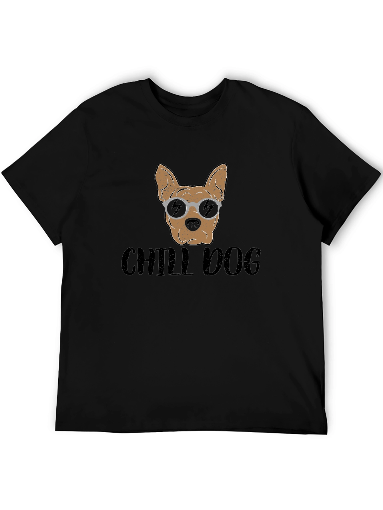 Chill Dog Graphic Tee - Relaxed Fit