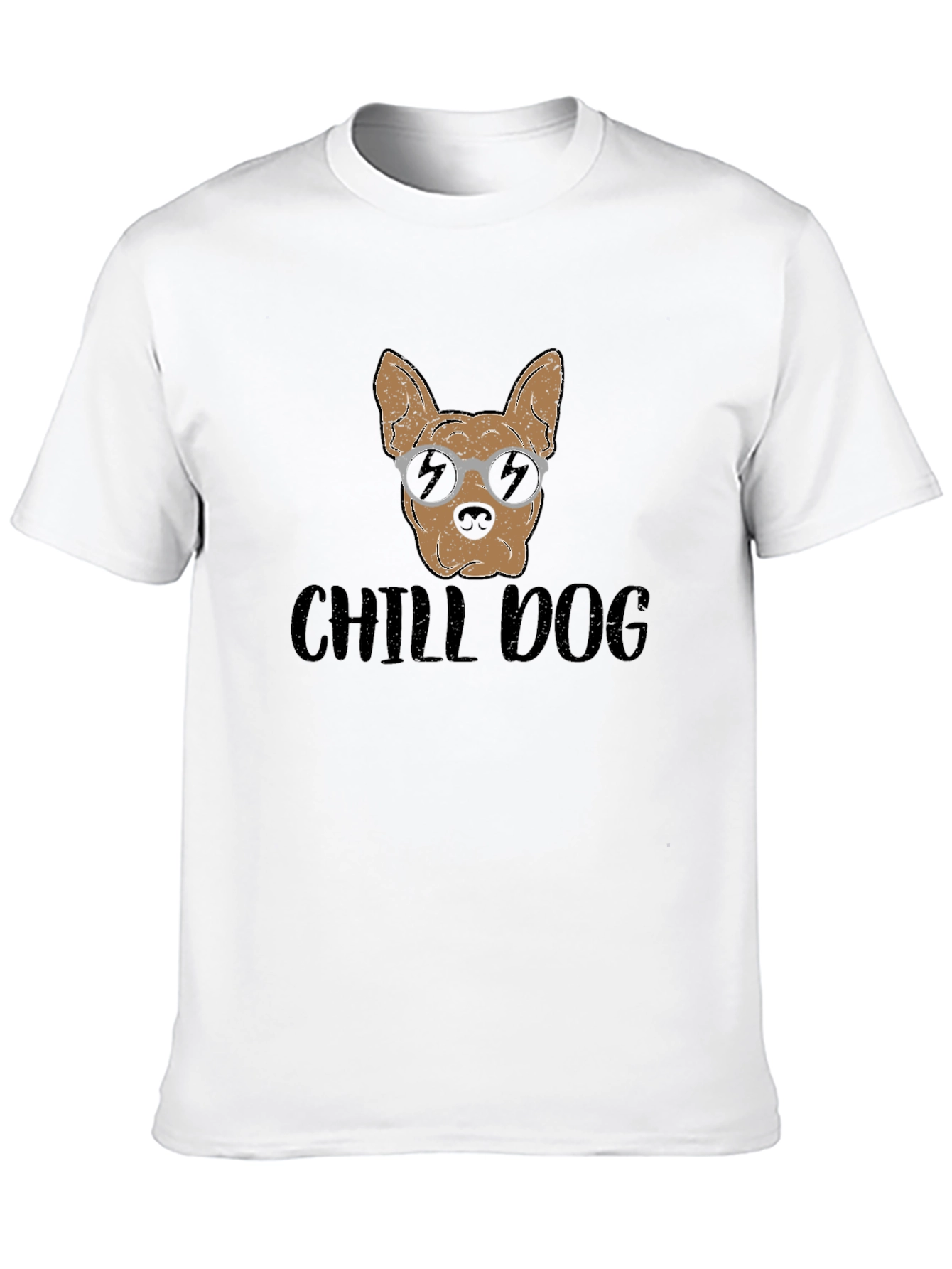 Chill Dog Graphic Tee - Relaxed Fit