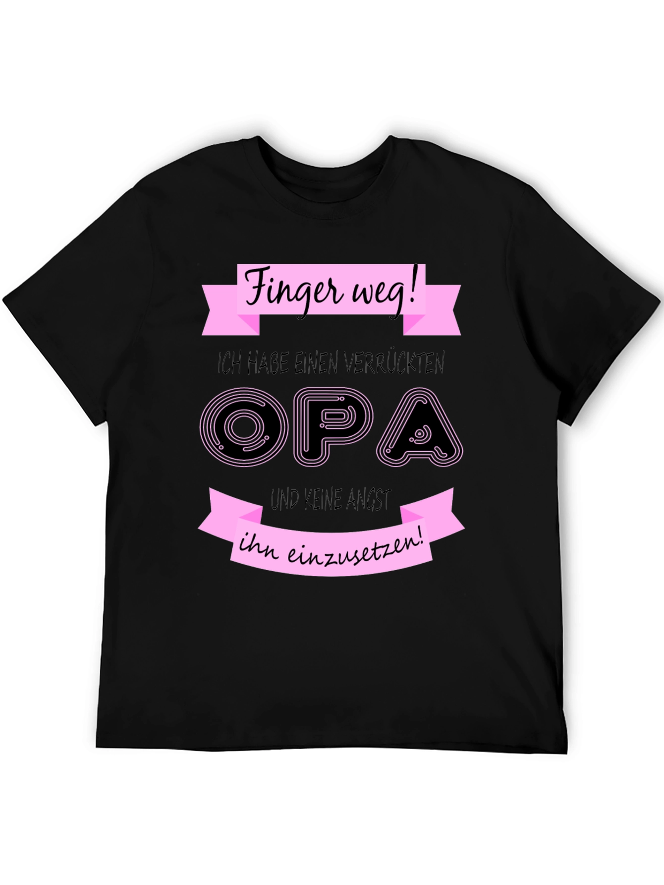 Funny Grandpa T-Shirt - Finger weg!