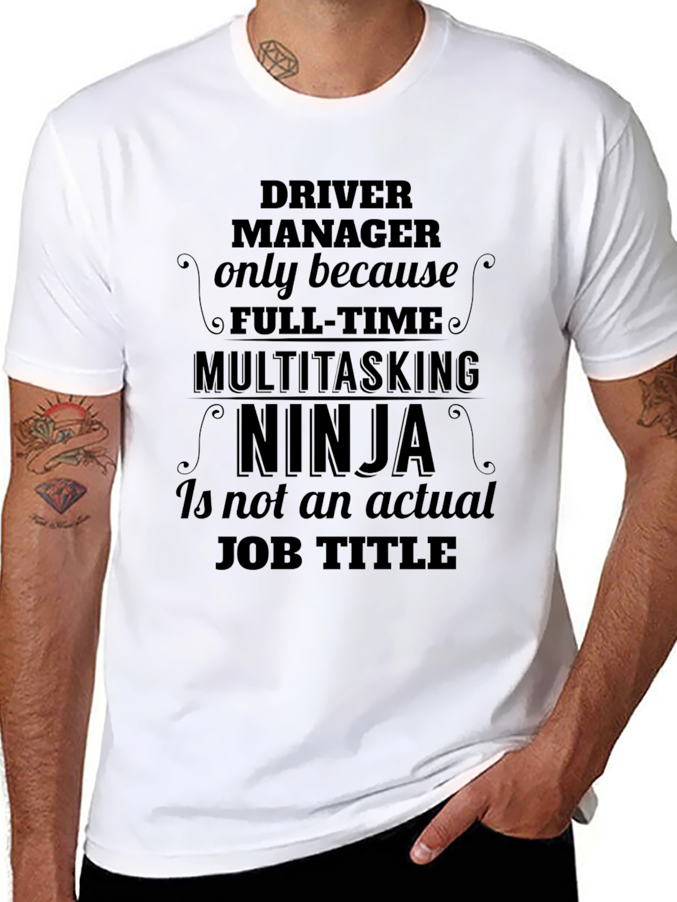 Driver Manager Ninja Graphic Tee