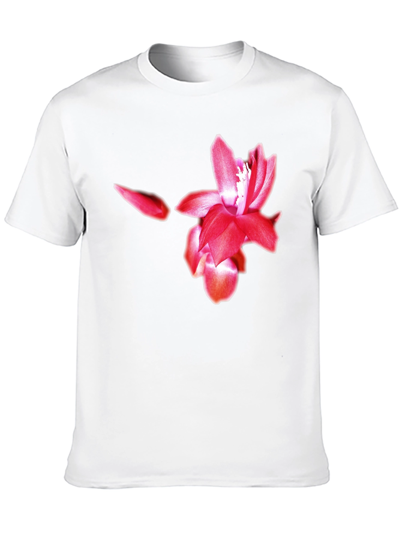 Floral Graphic Black T-Shirt