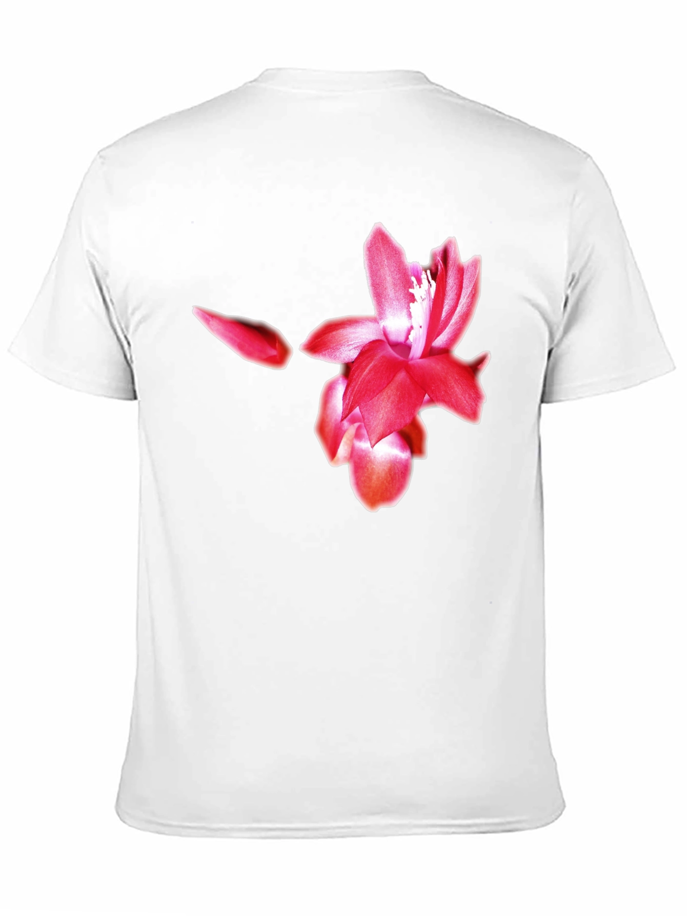 Floral Graphic Black T-Shirt