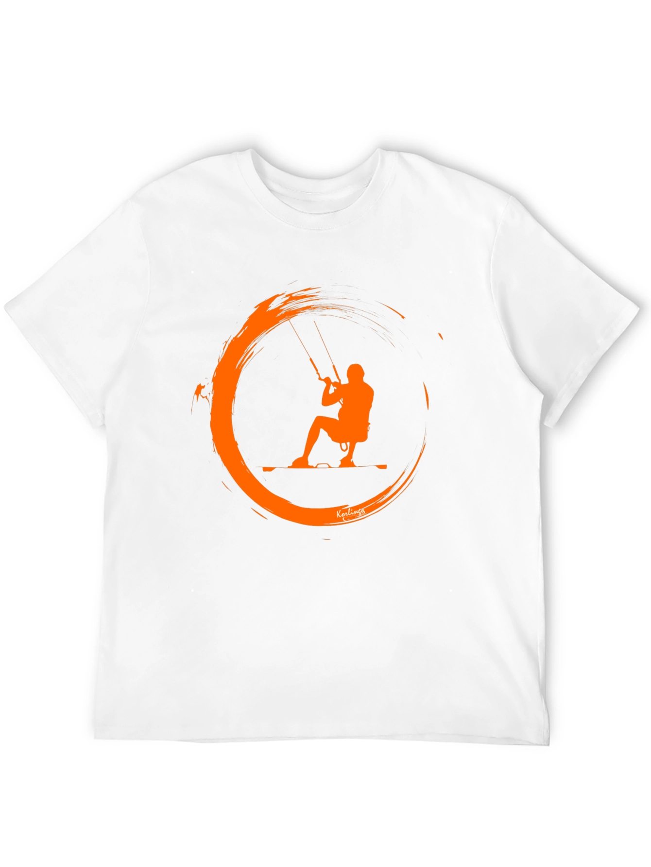 Kitesurfing Graphic Tee - Black