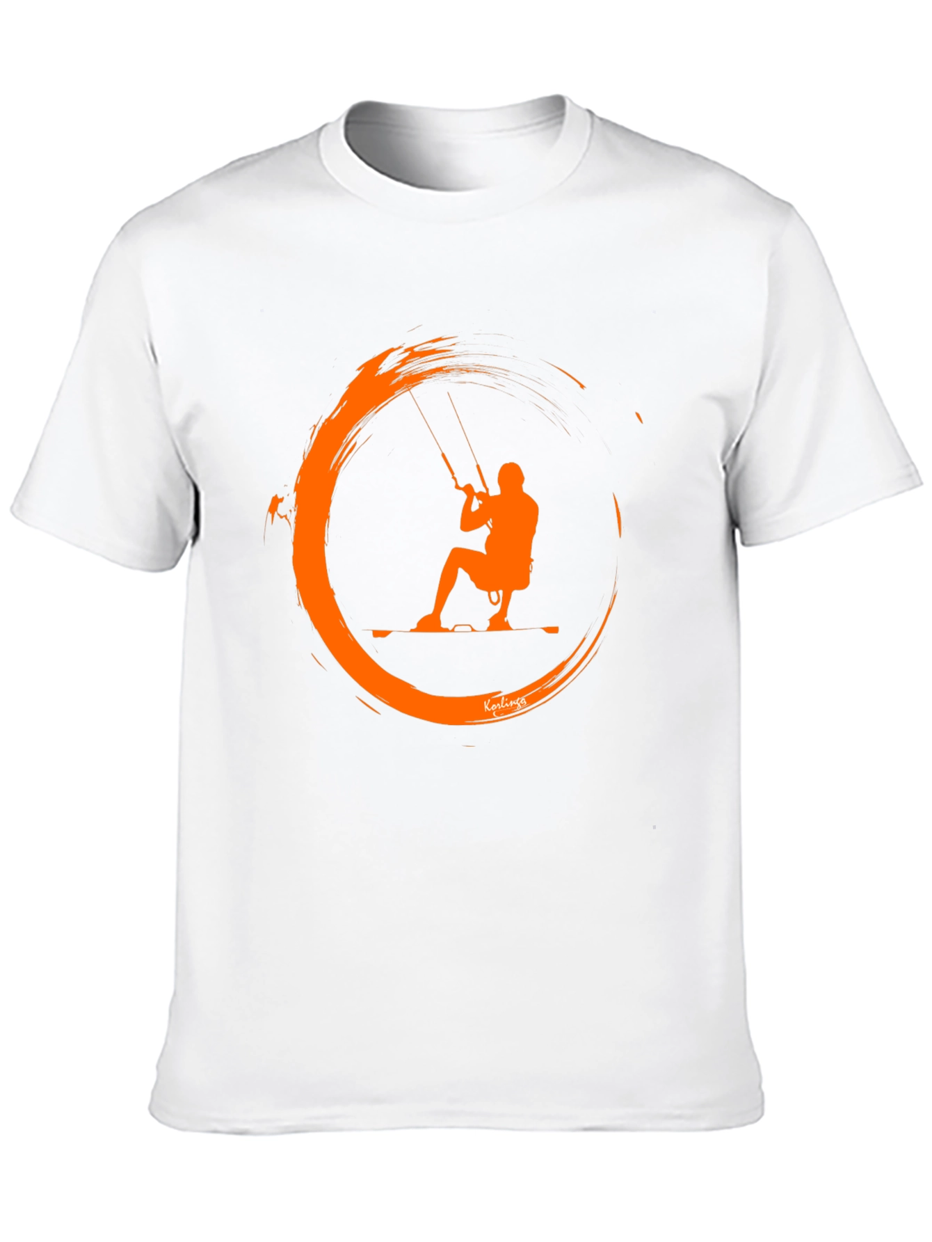 Kitesurfing Graphic Tee - Black