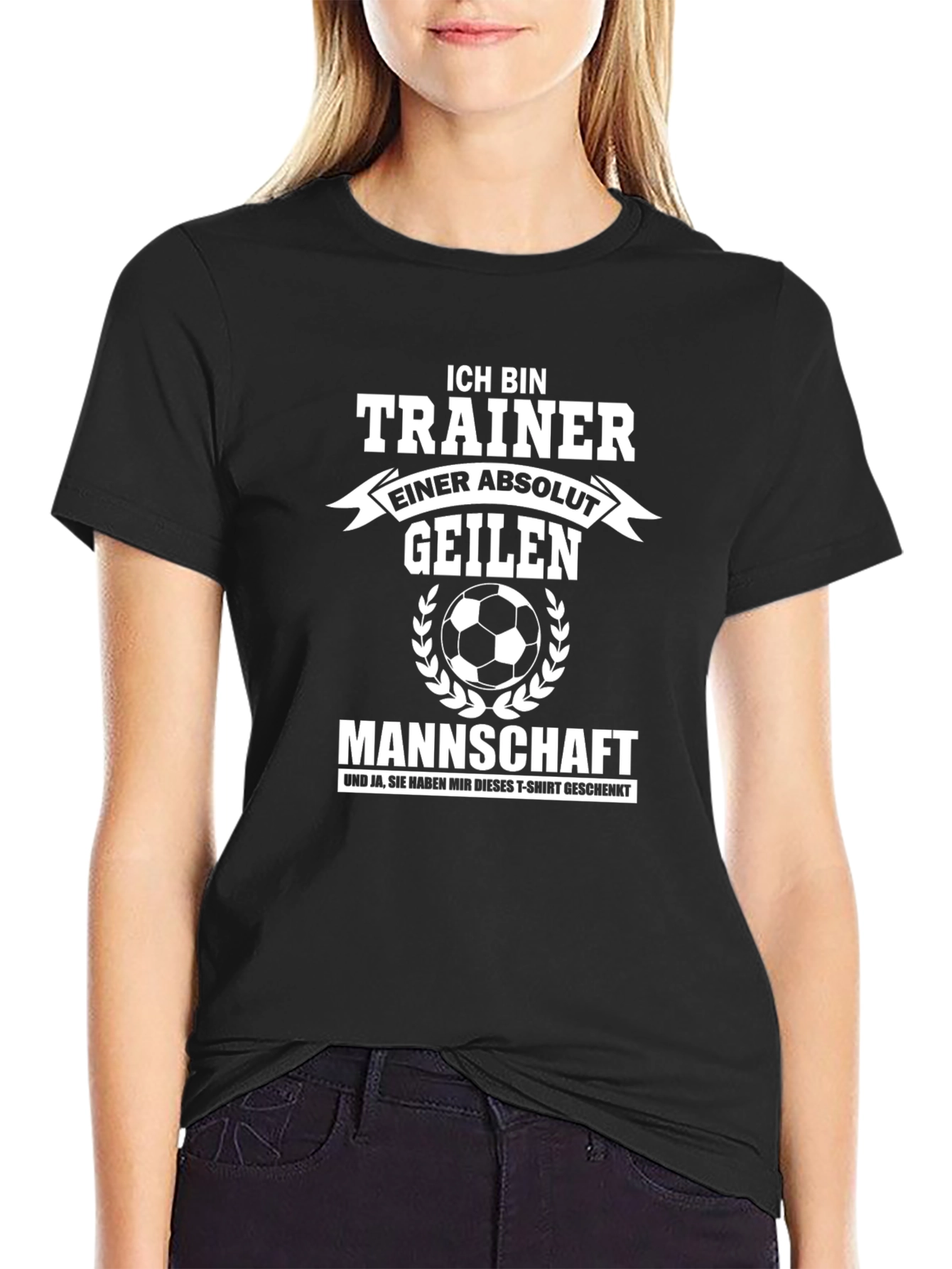 Ich Bin Trainer T-Shirt - Soccer Coach Gift