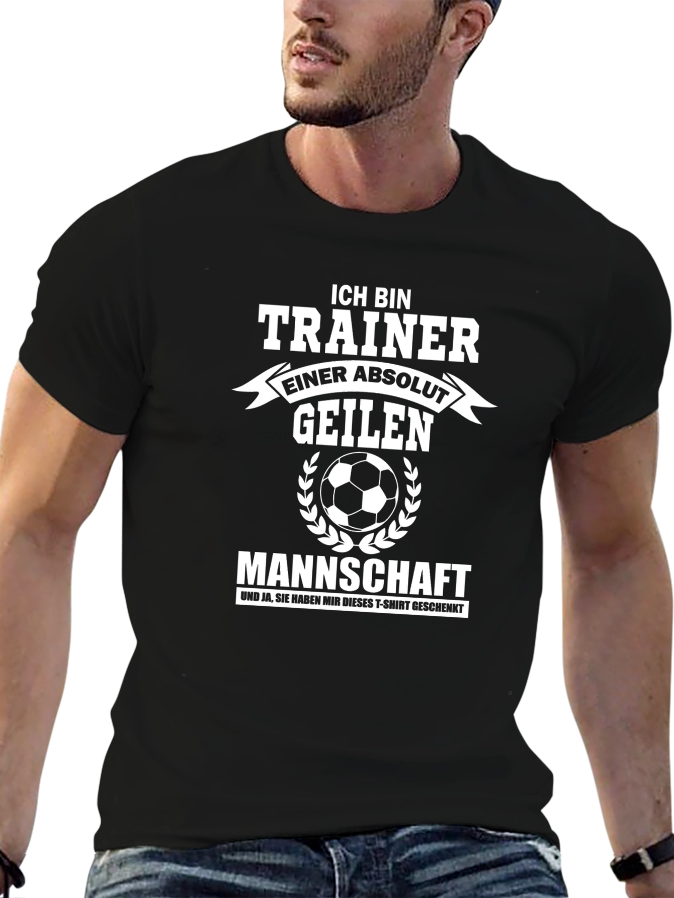 Ich Bin Trainer T-Shirt - Soccer Coach Gift