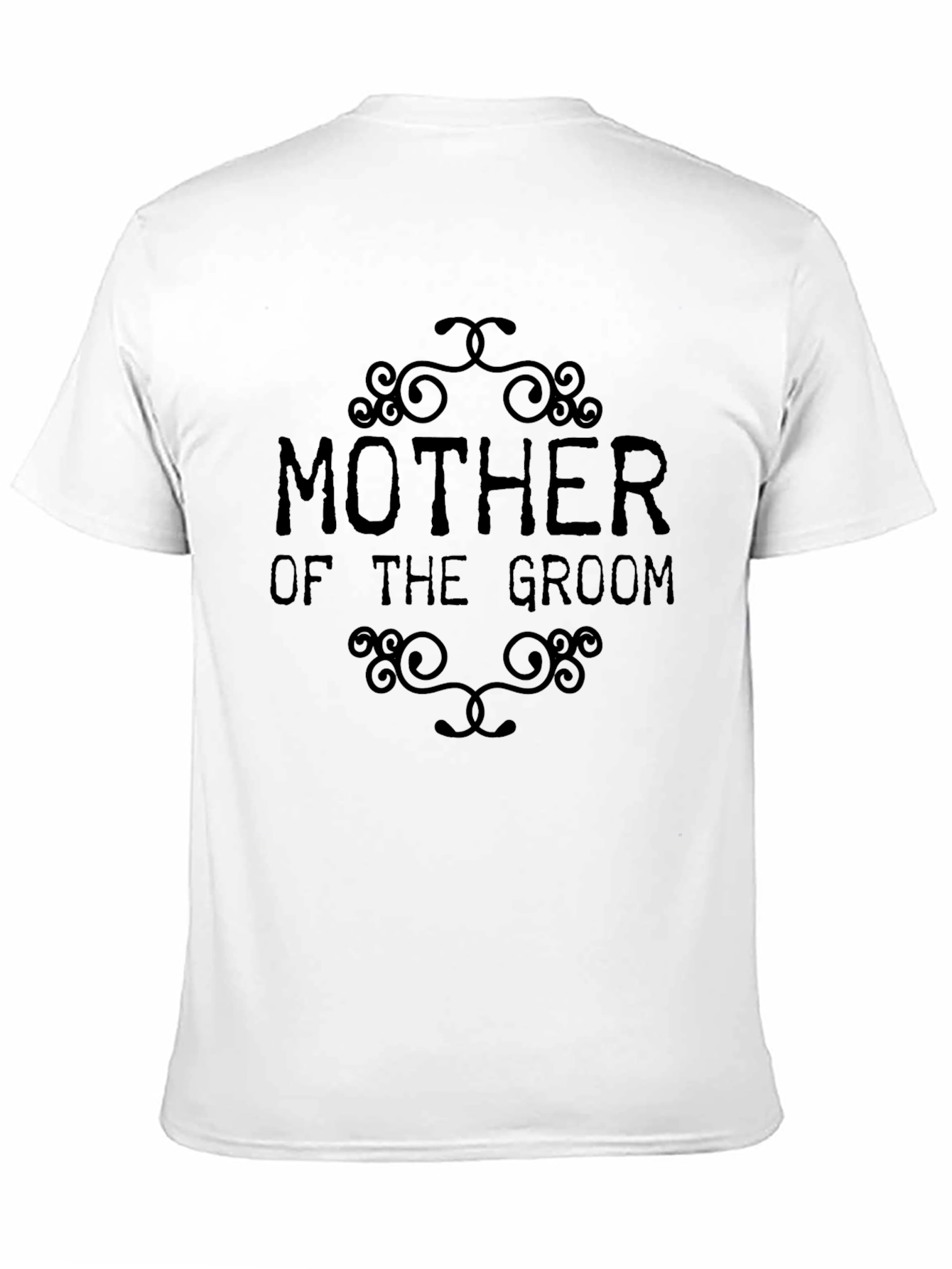 Mother of the Groom Black Graphic Tee