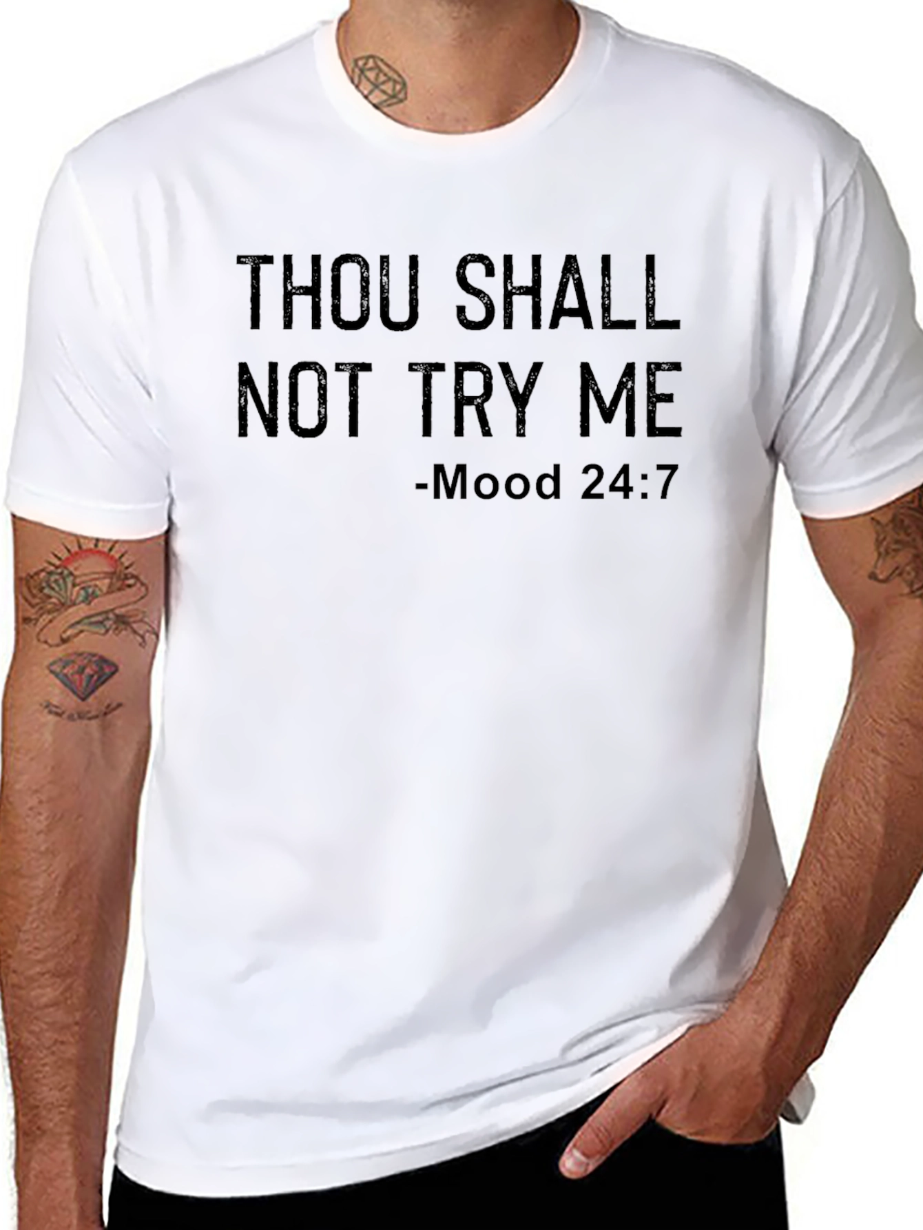 Thou Shalt Not Try Me Graphic Tee