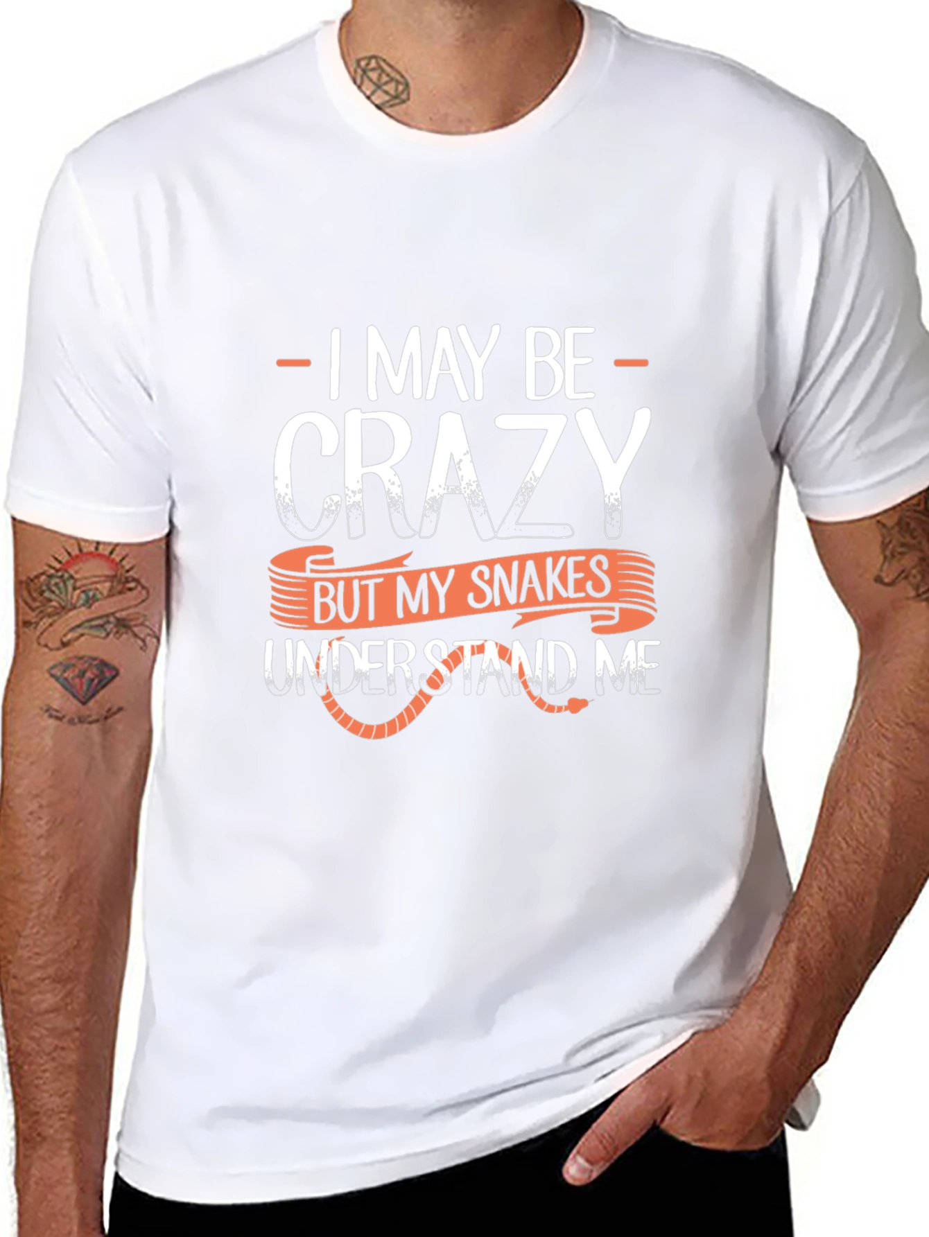 Crazy Snake Lover T-Shirt - Unisex Graphic Tee