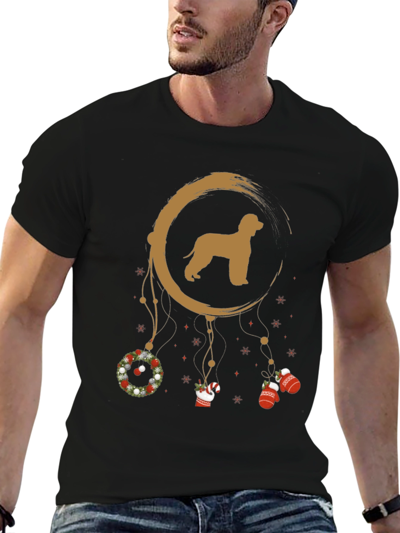 Dog Breed Dreamcatcher Christmas T-Shirt