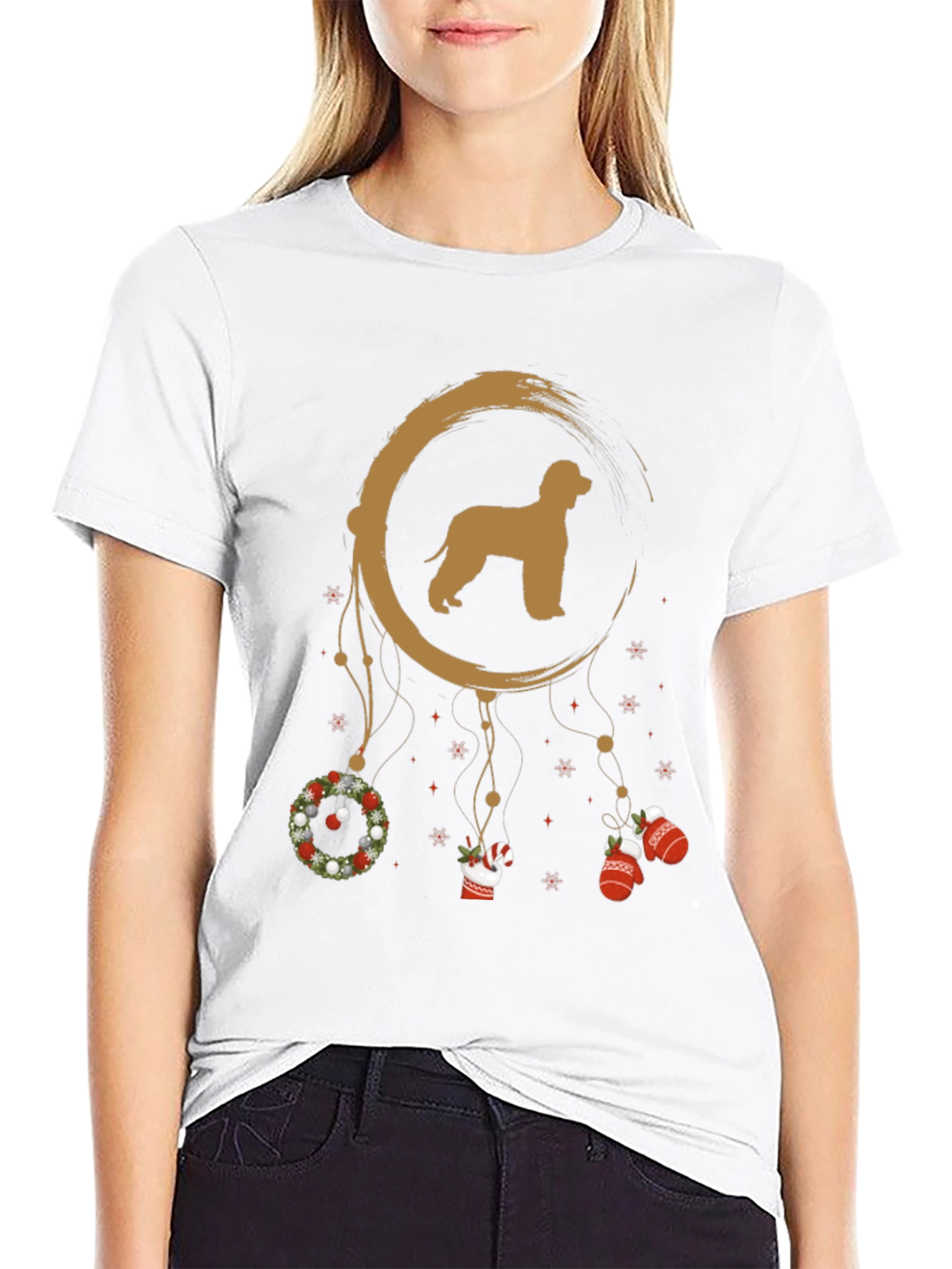 Dog Breed Dreamcatcher Christmas T-Shirt