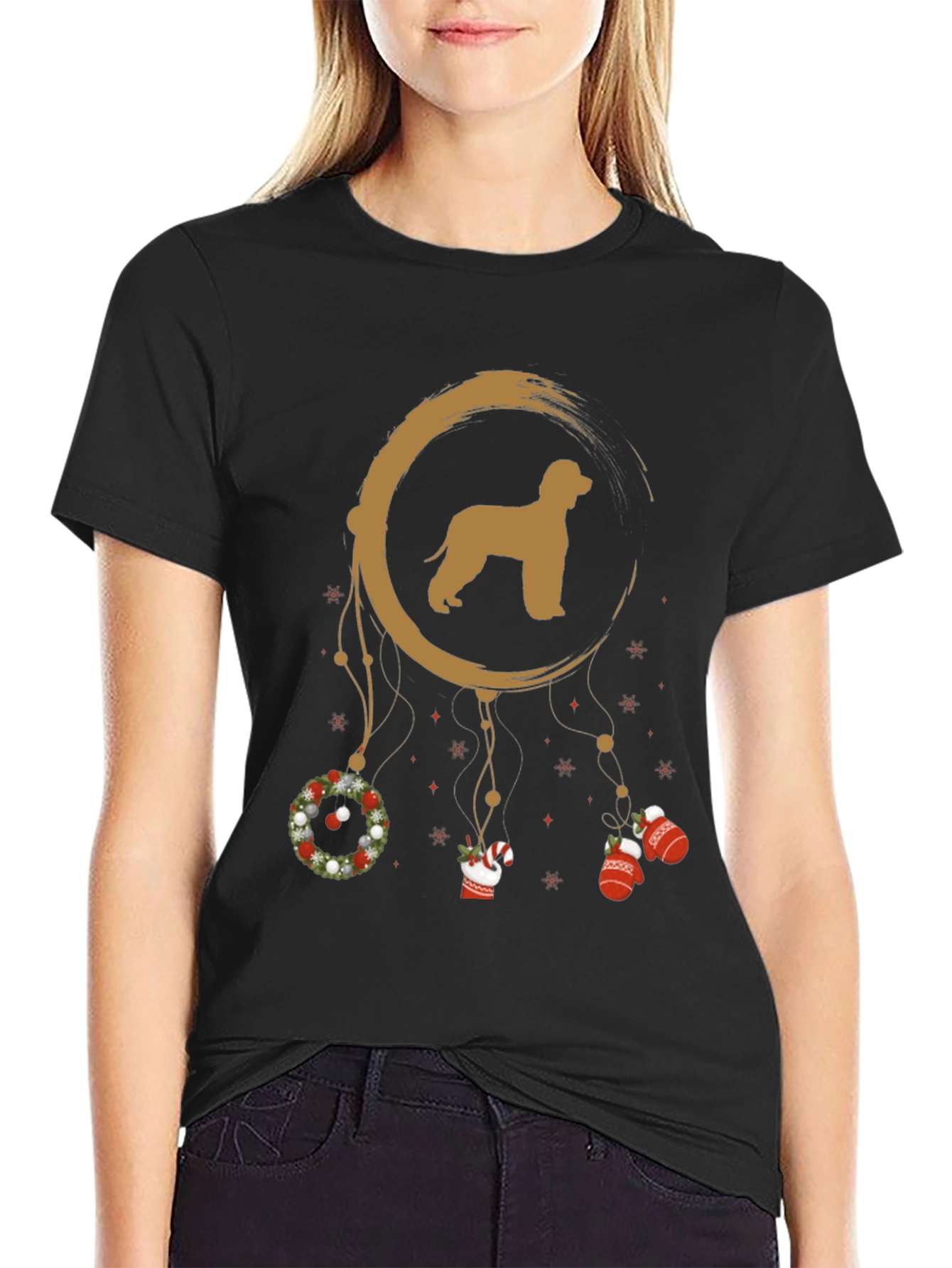 Dog Breed Dreamcatcher Christmas T-Shirt
