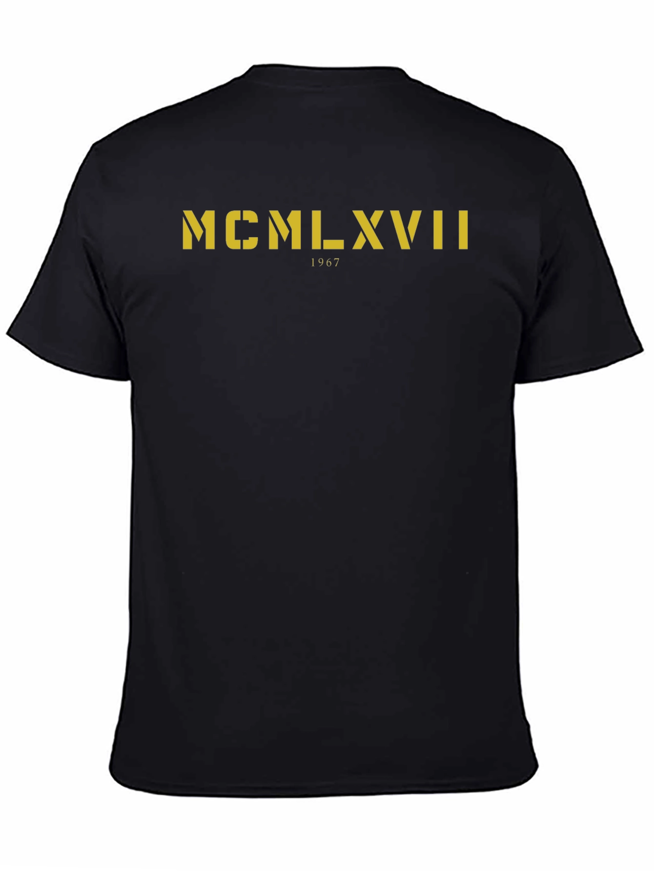 Roman Numeral MCMLXVII 1967 Graphic T-Shirt