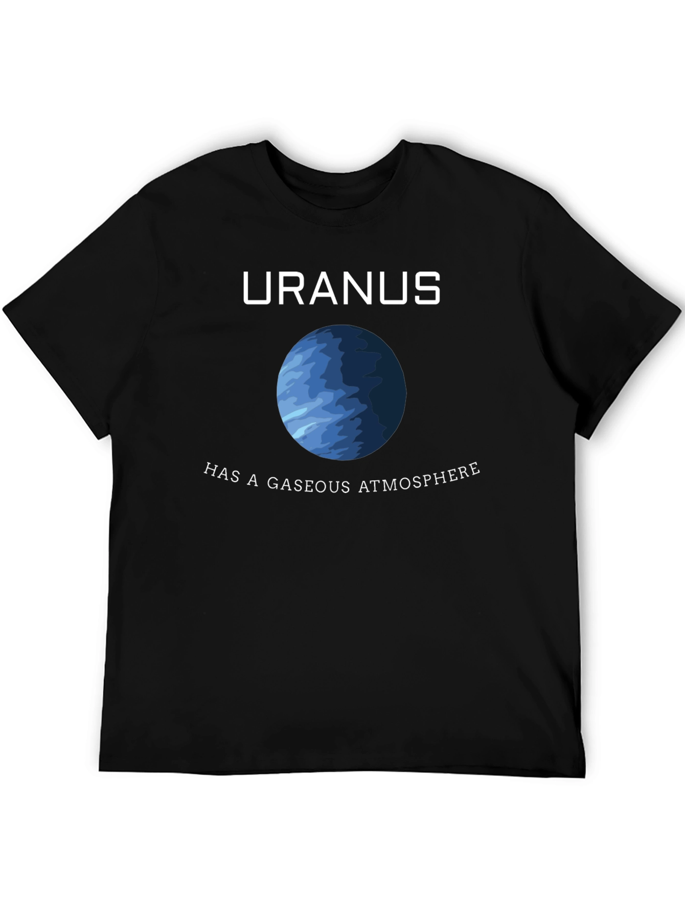 Uranus Planet Gaseous Atmosphere Graphic T-Shirt