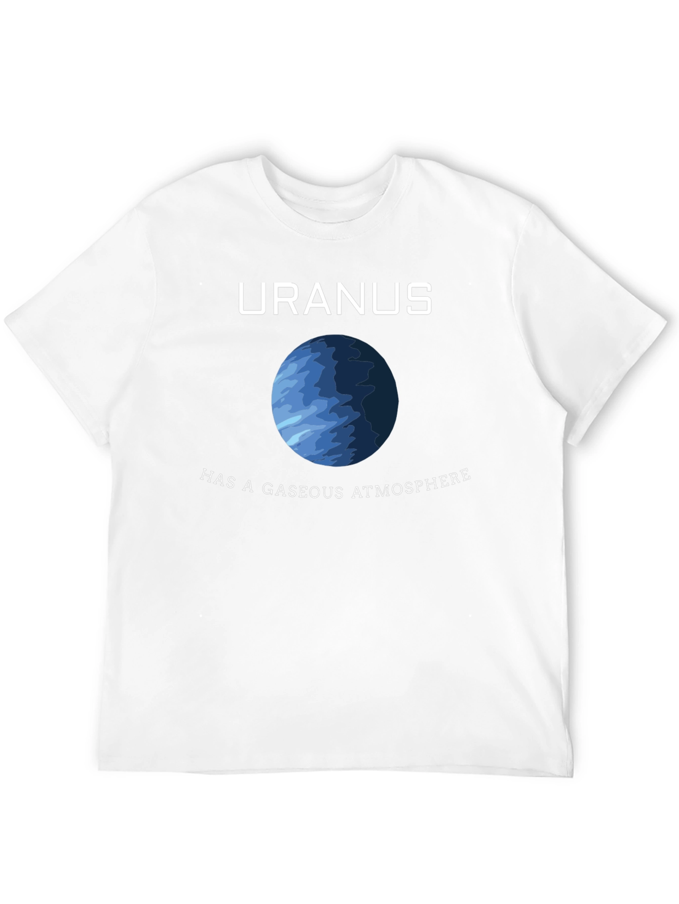 Uranus Planet Gaseous Atmosphere Graphic T-Shirt