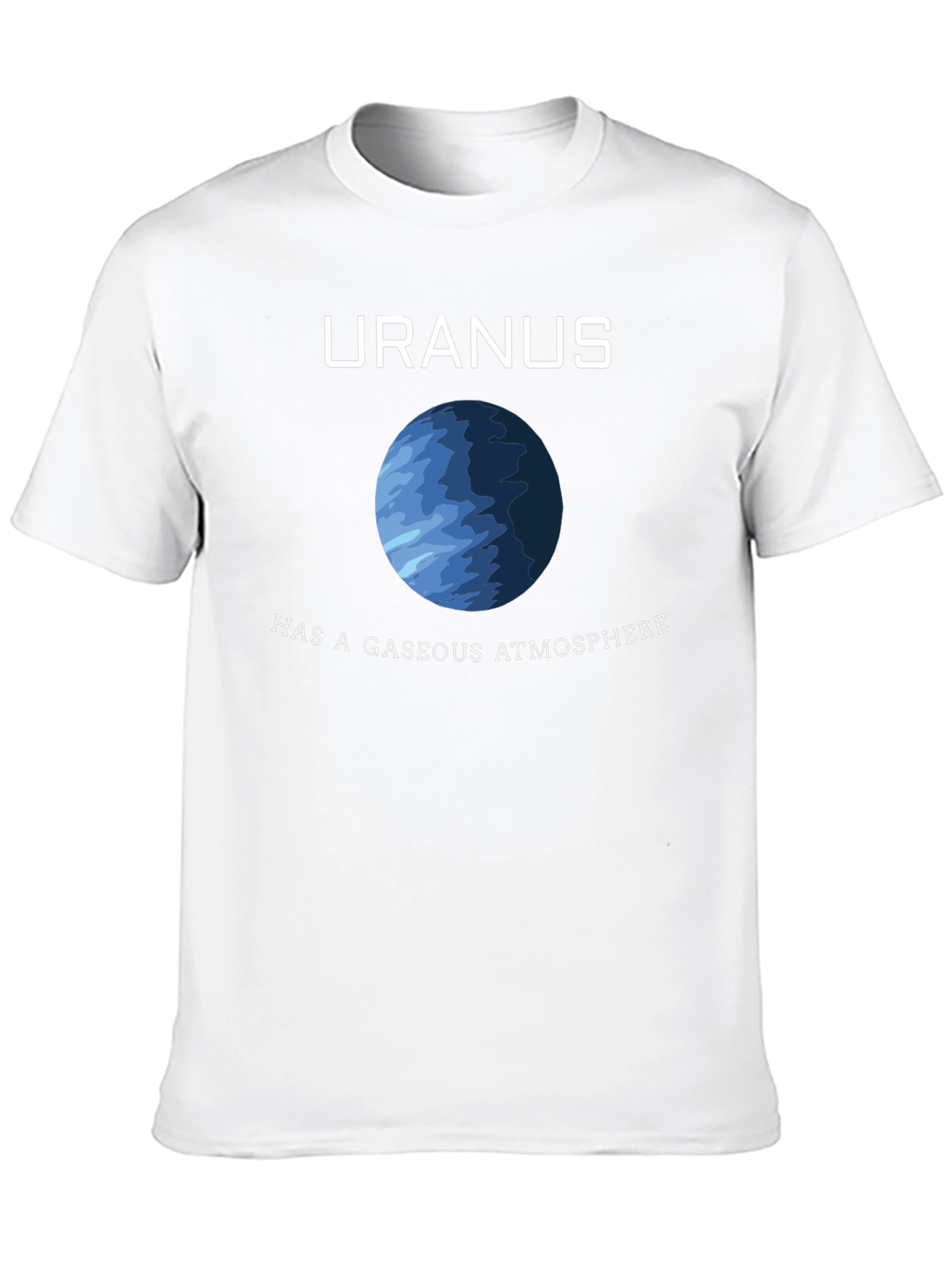Uranus Planet Gaseous Atmosphere Graphic T-Shirt