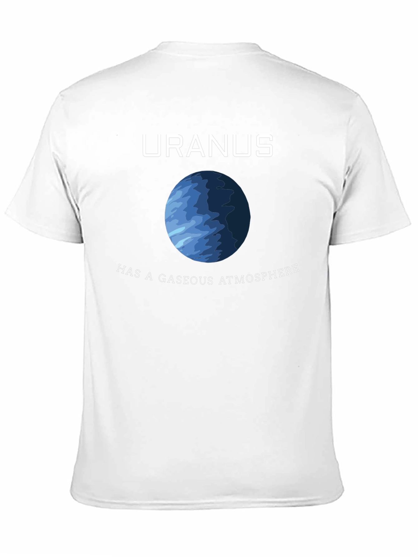 Uranus Planet Gaseous Atmosphere Graphic T-Shirt
