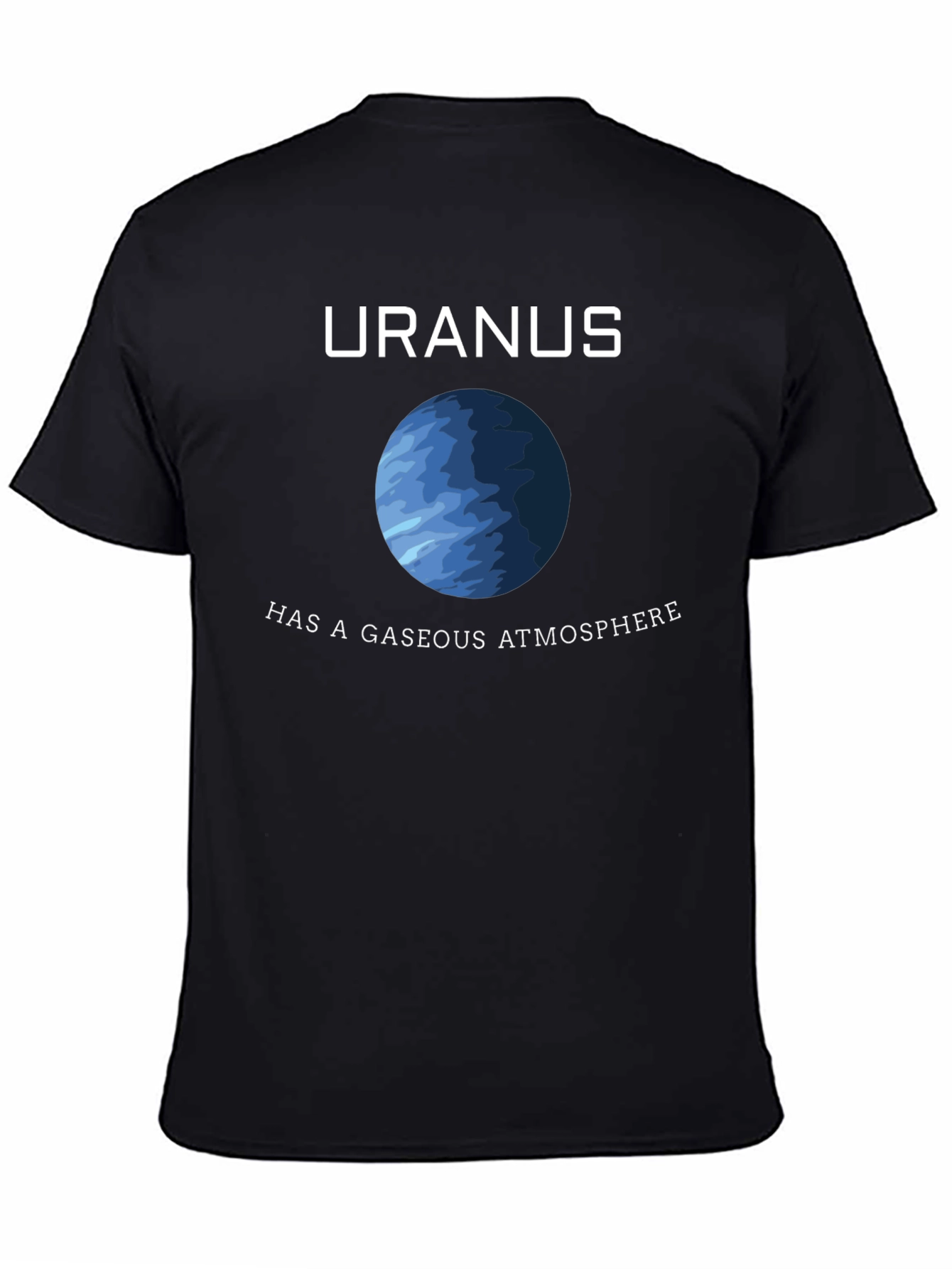Uranus Planet Gaseous Atmosphere Graphic T-Shirt
