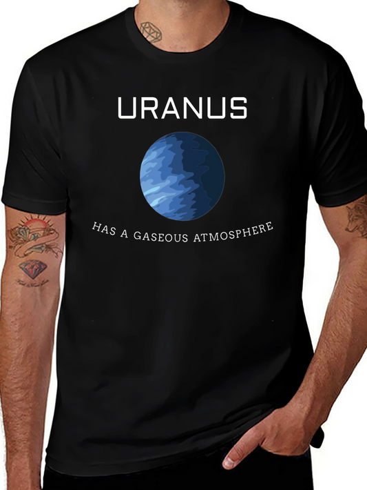 Uranus Planet Gaseous Atmosphere Graphic T-Shirt
