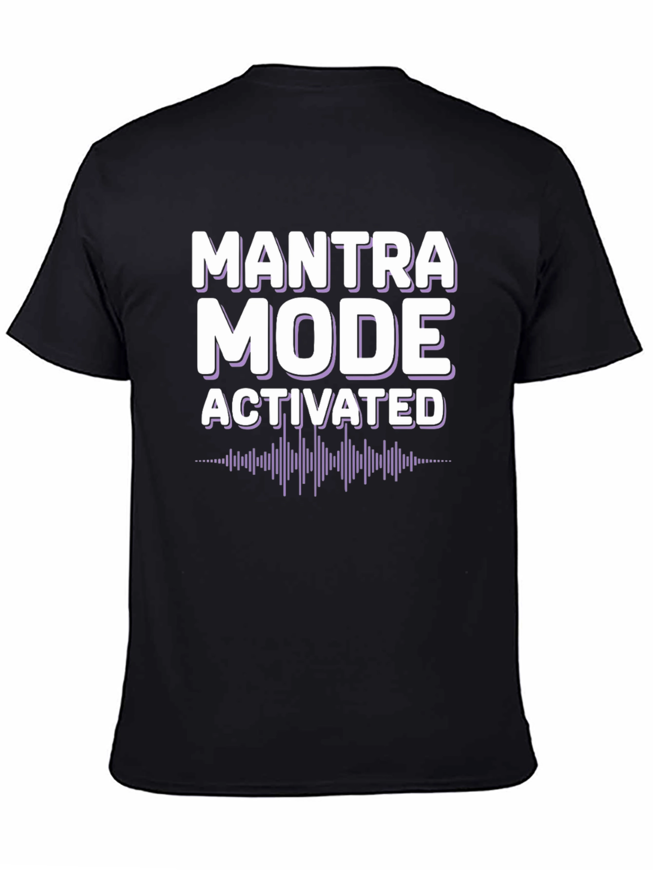Mantra Mode Activated Graphic Tee - Black