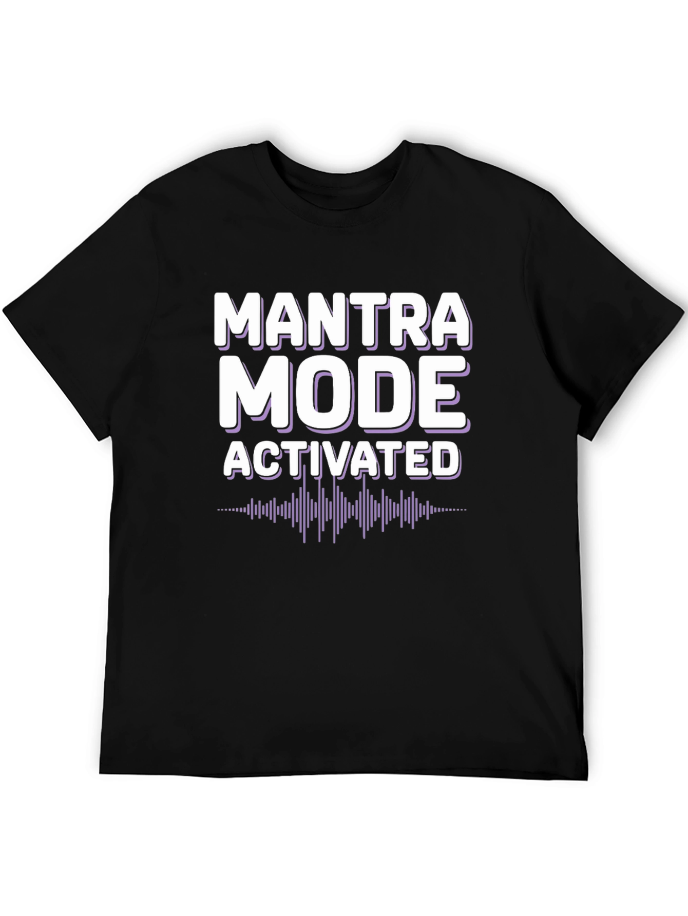 Mantra Mode Activated Graphic Tee - Black