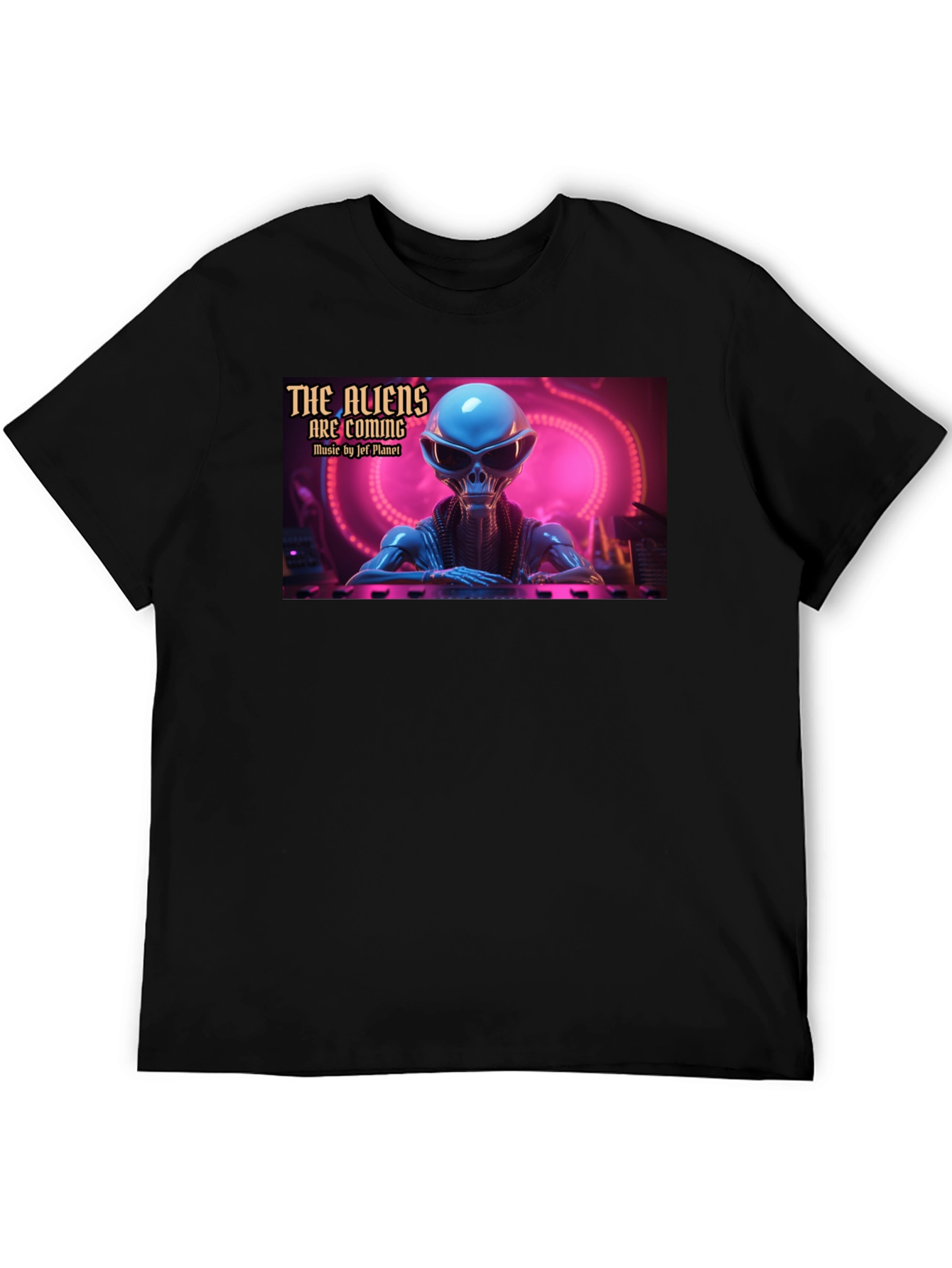 The Aliens Are Coming Graphic Tee
