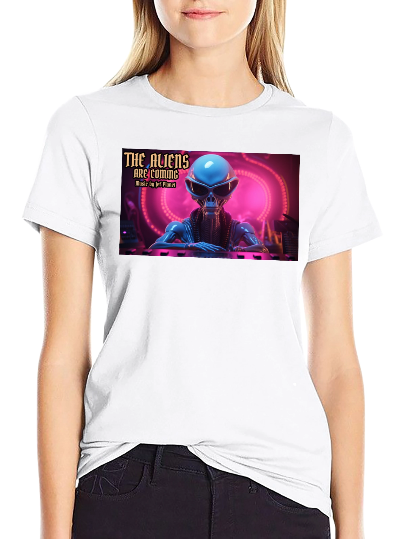 The Aliens Are Coming Graphic Tee