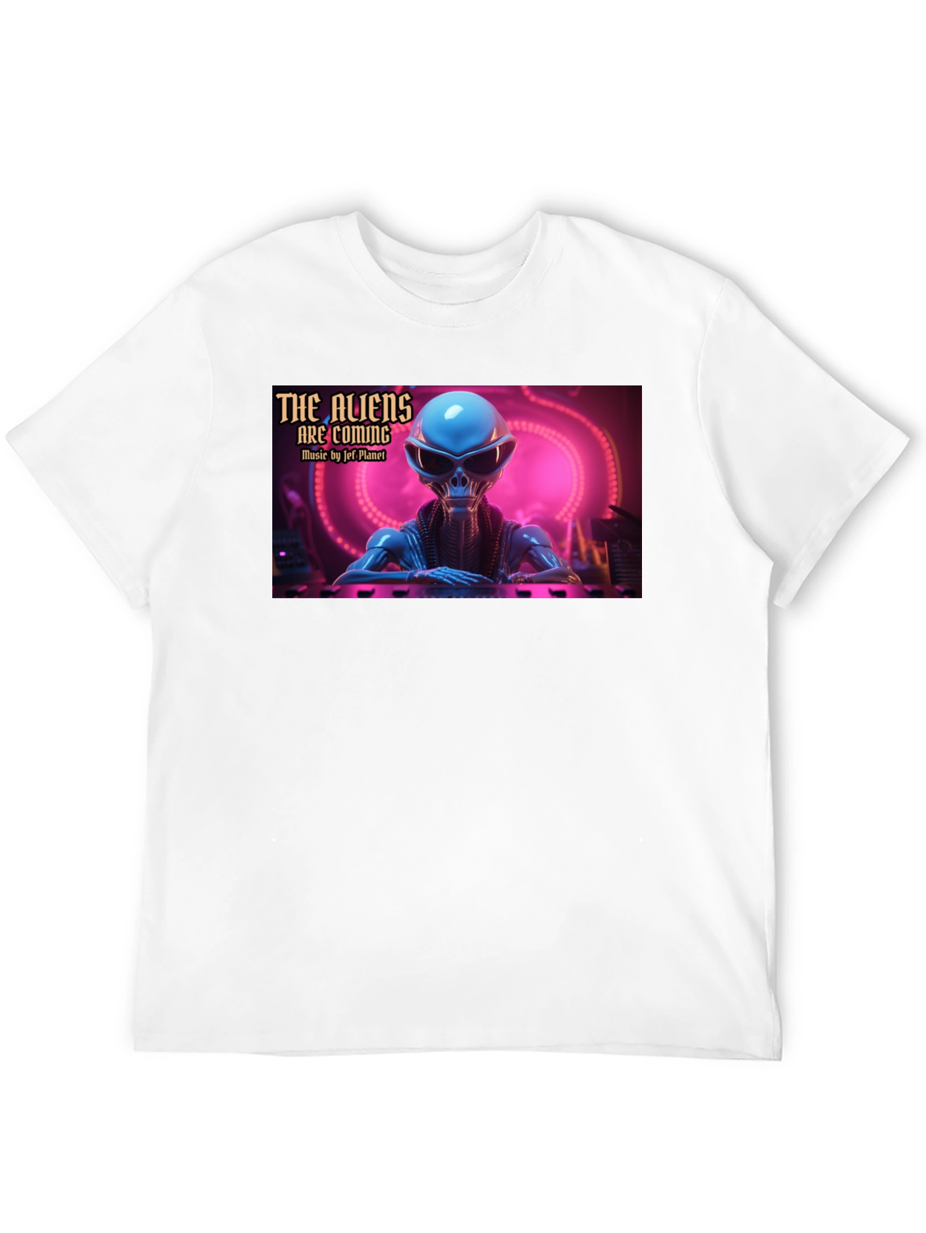 The Aliens Are Coming Graphic Tee
