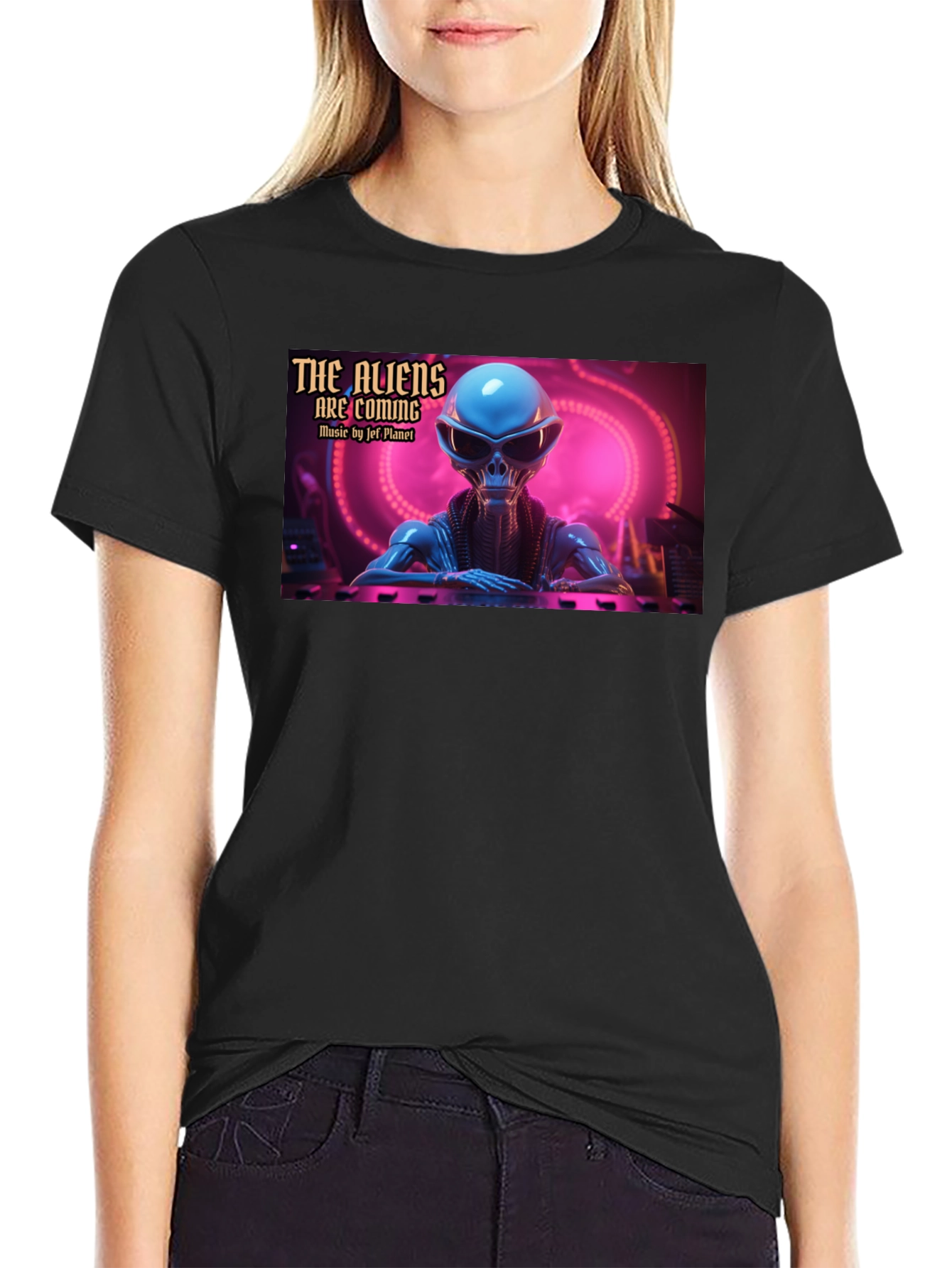 The Aliens Are Coming Graphic Tee