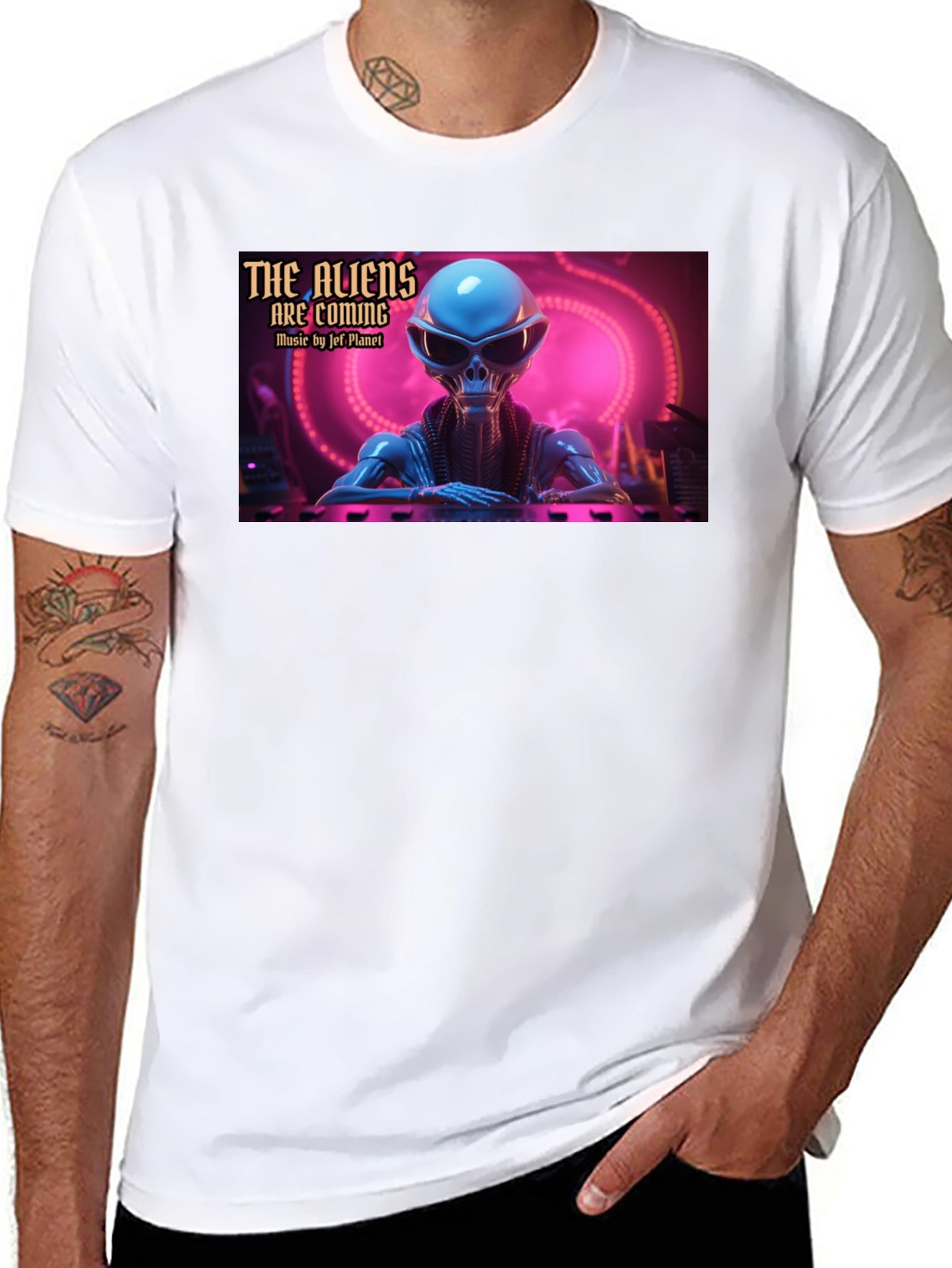 The Aliens Are Coming Graphic Tee