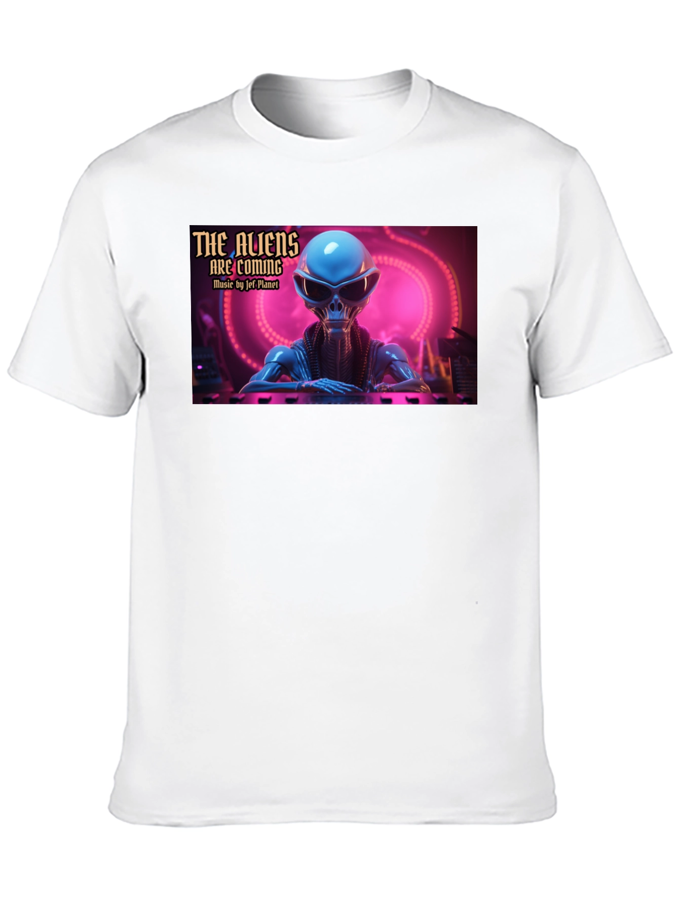 The Aliens Are Coming Graphic Tee