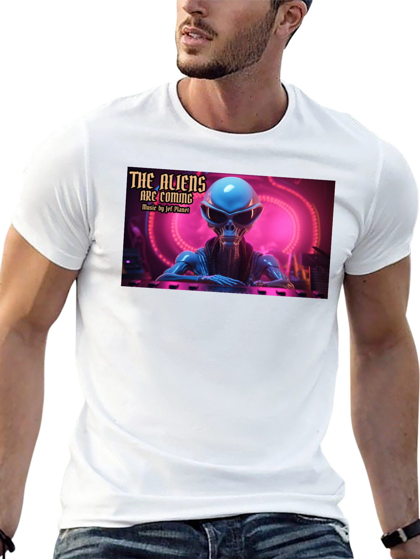 The Aliens Are Coming Graphic Tee