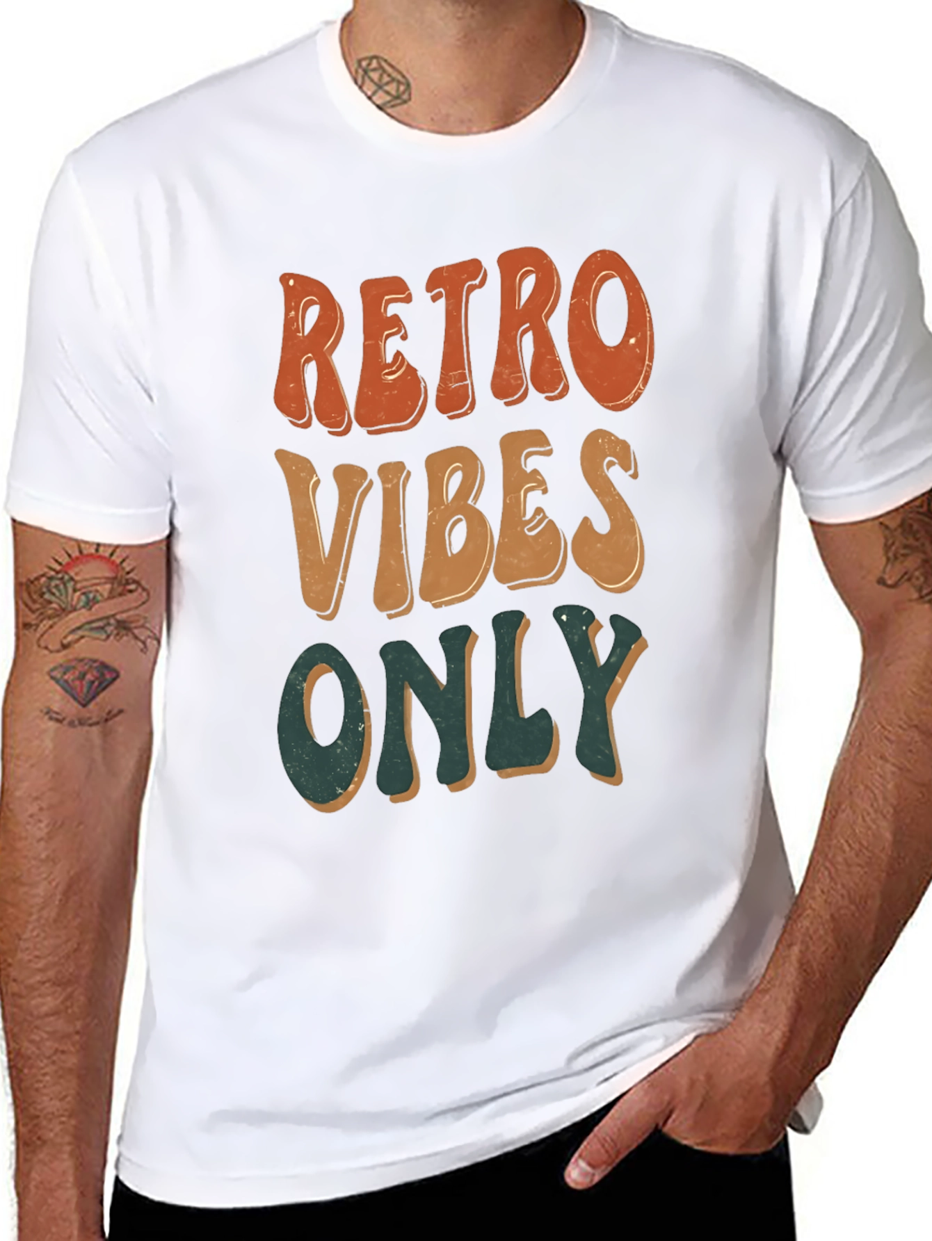 Retro Vibes Graphic Tee - Stylish Comfort