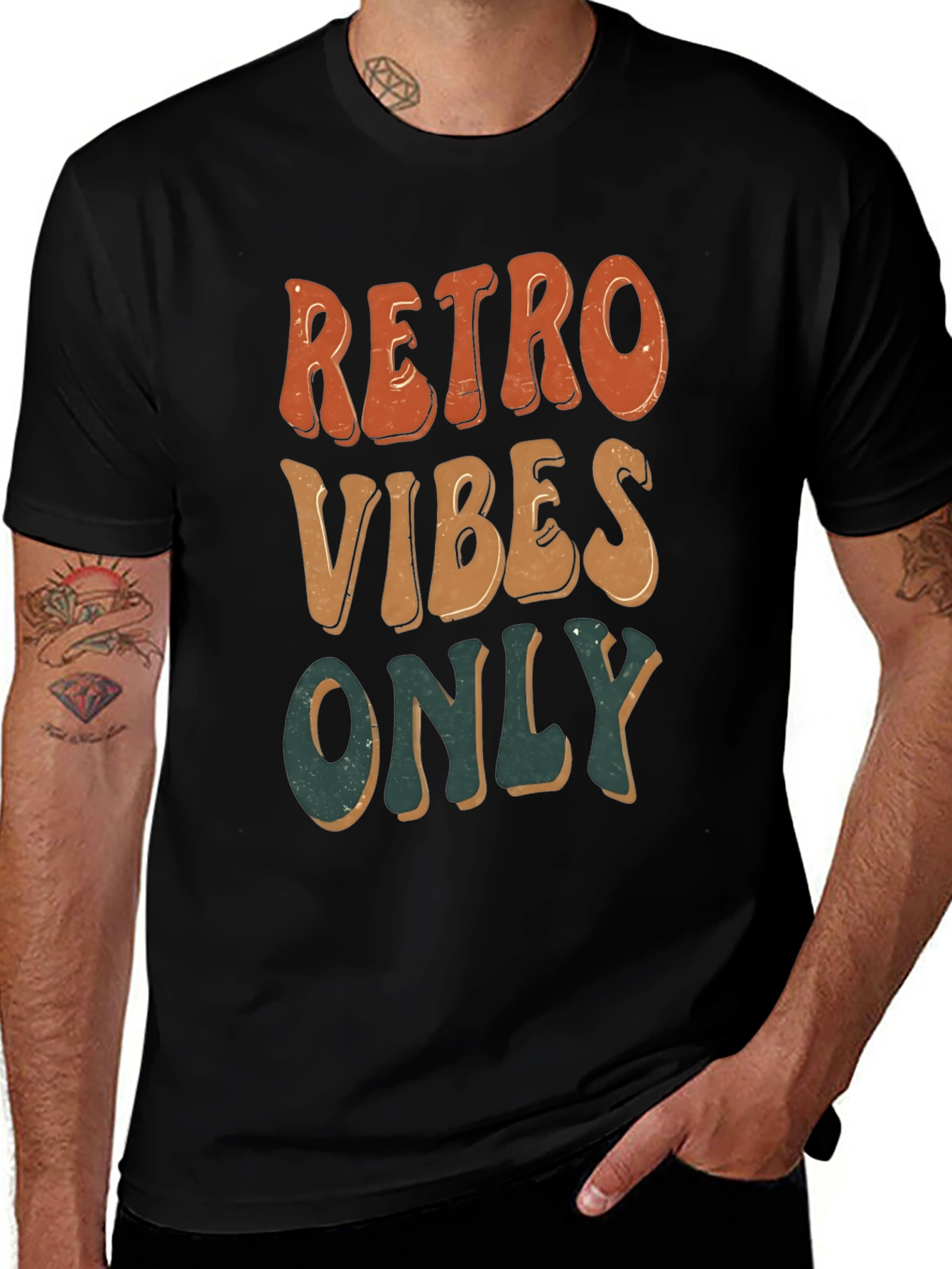 Retro Vibes Graphic Tee - Stylish Comfort